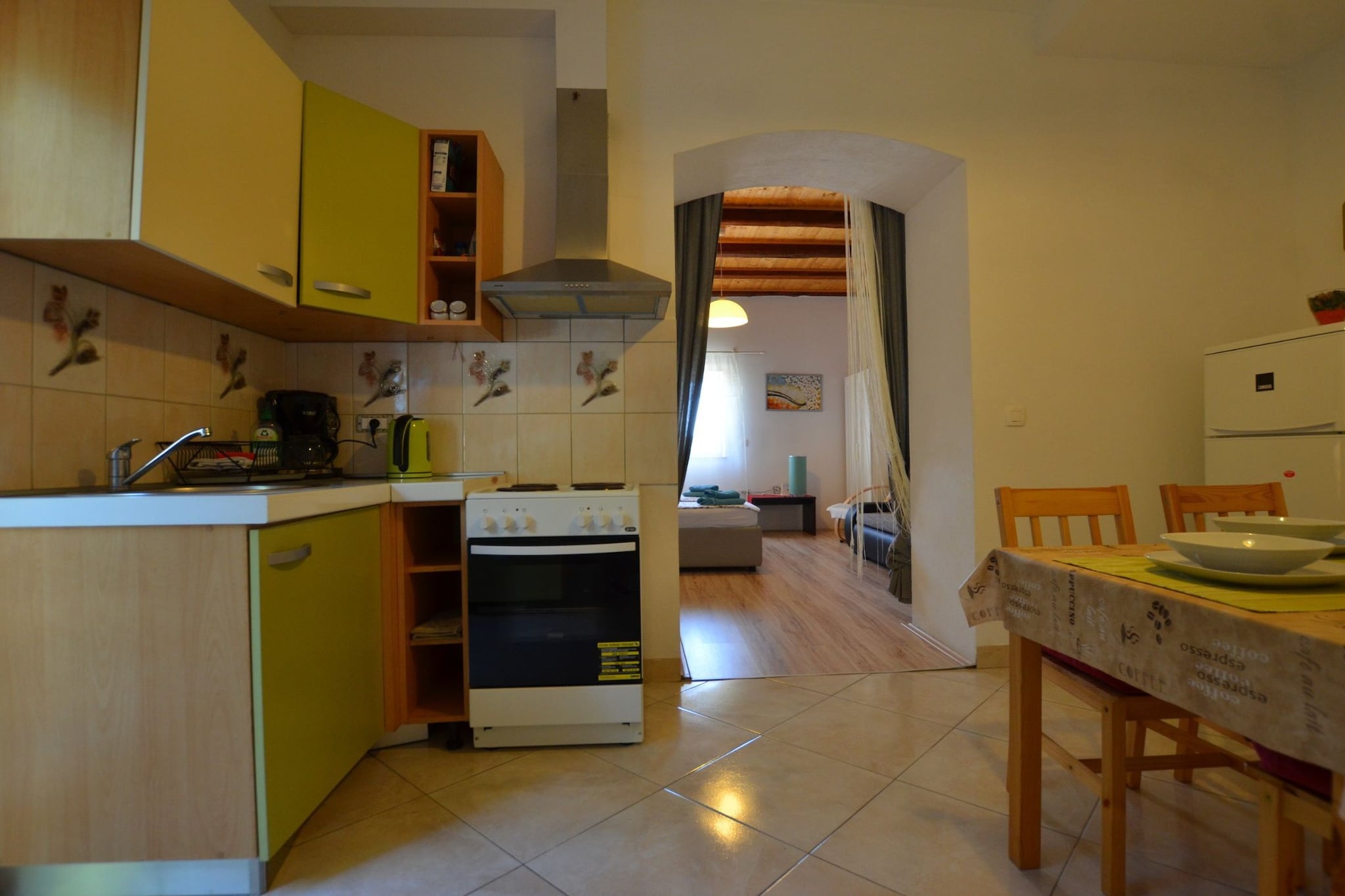 Tranquil Rovinj Studio Apartments - Studio Apartment with Terrace-Kitchen