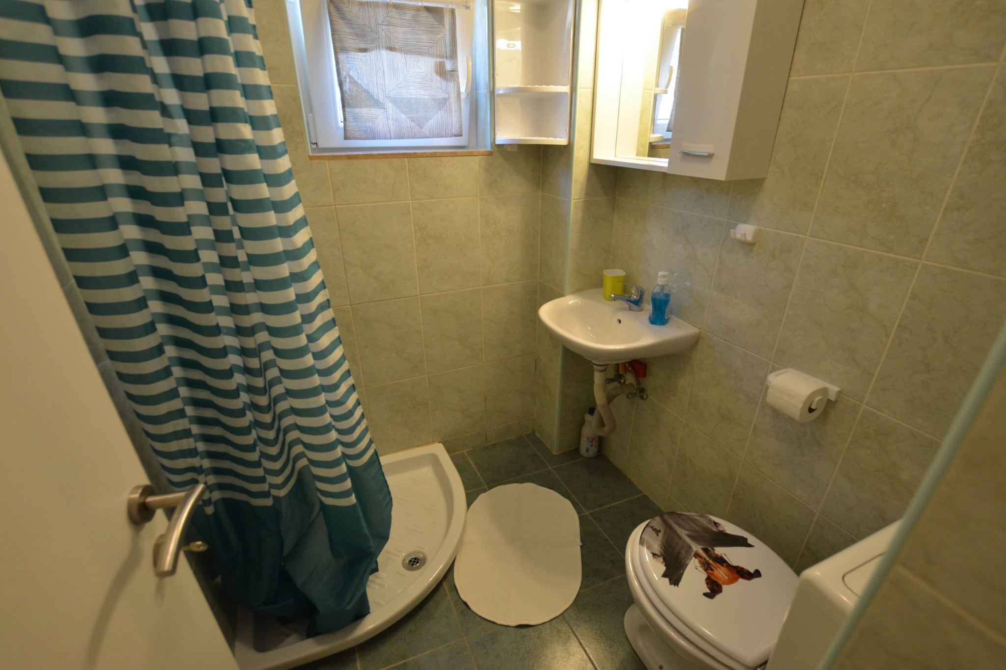 Tranquil Rovinj Studio Apartments - Studio Apartment with Terrace-Bathroom