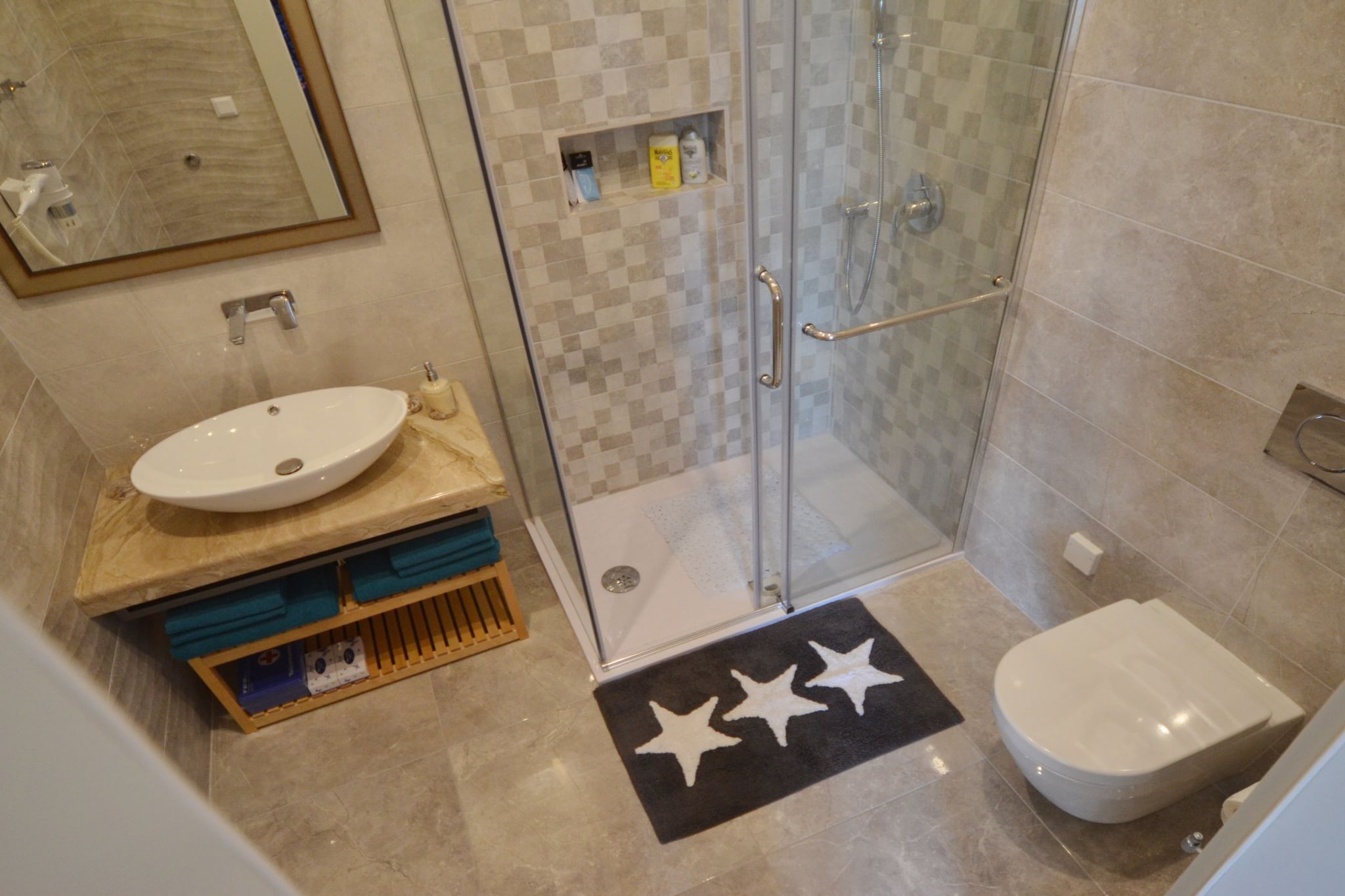 Seafront Rovinj Oasis Apartment - Studio Apartment with Sea View-Badezimmer
