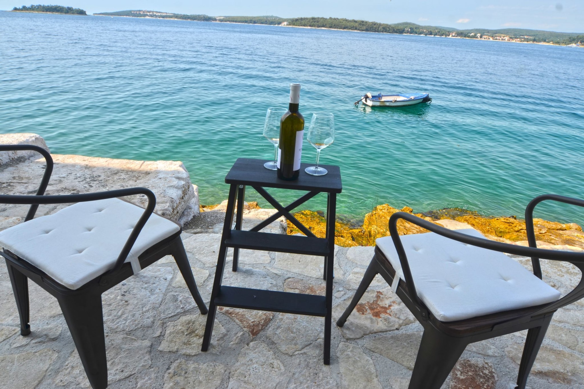 Seafront Rovinj Oasis Apartment - Studio Apartment with Sea View-Aussicht