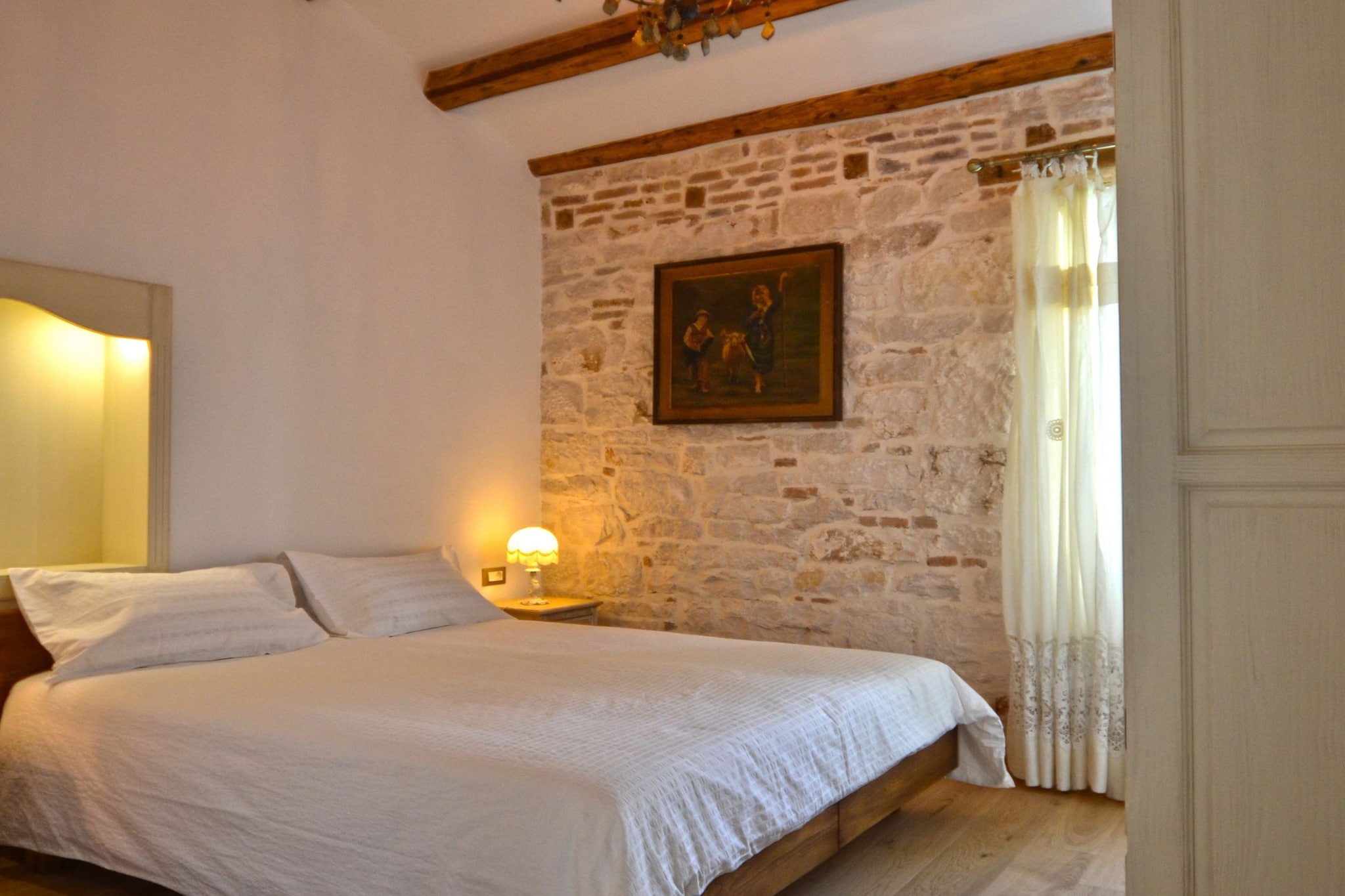 Serene Sea View Rovinj Apartment - Two Bedroom Apartment with Sea View-Schlafzimmer