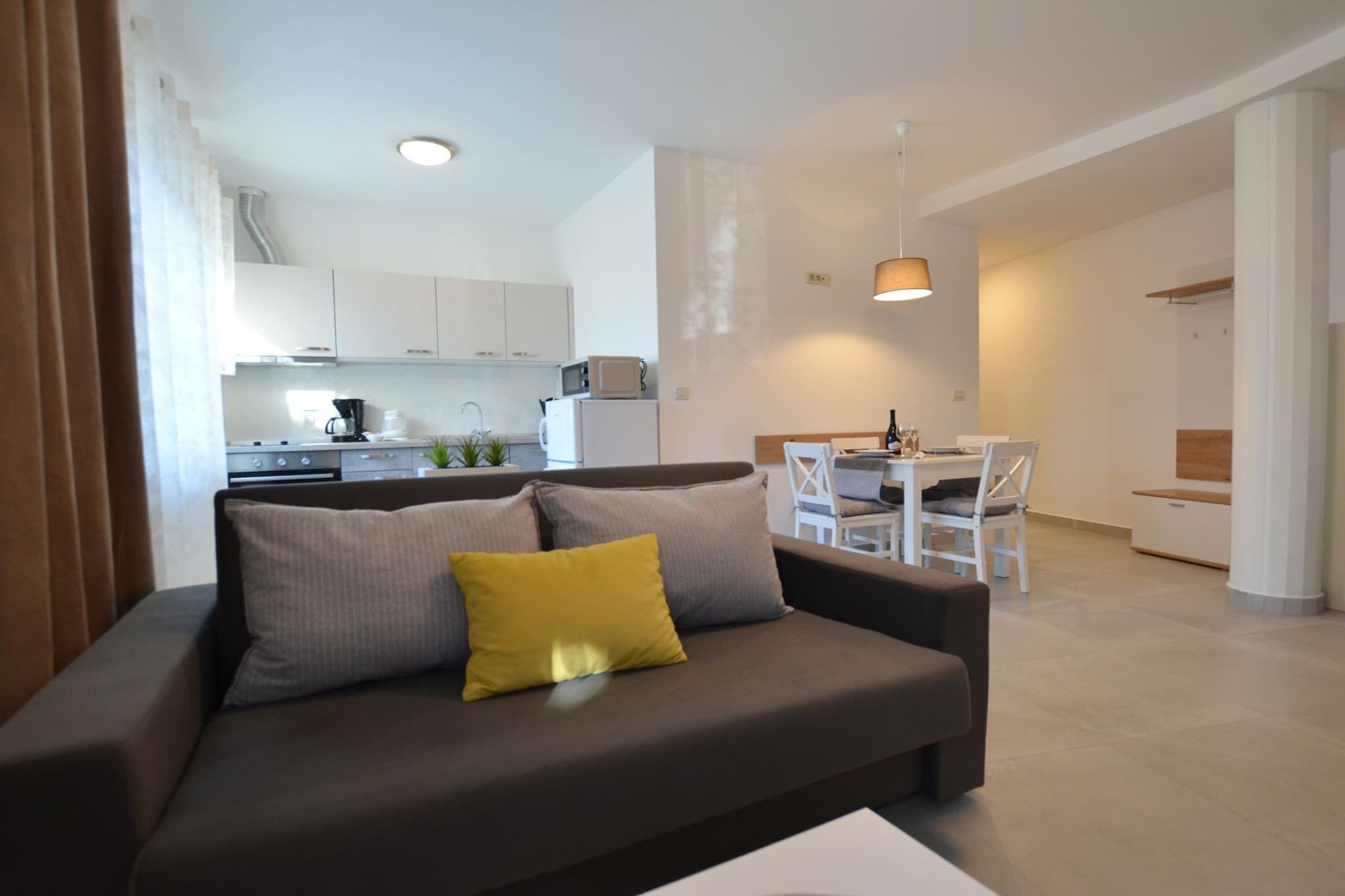 Stylish and Modern Rovinj Apartment - One Bedroom Apartment-Living room