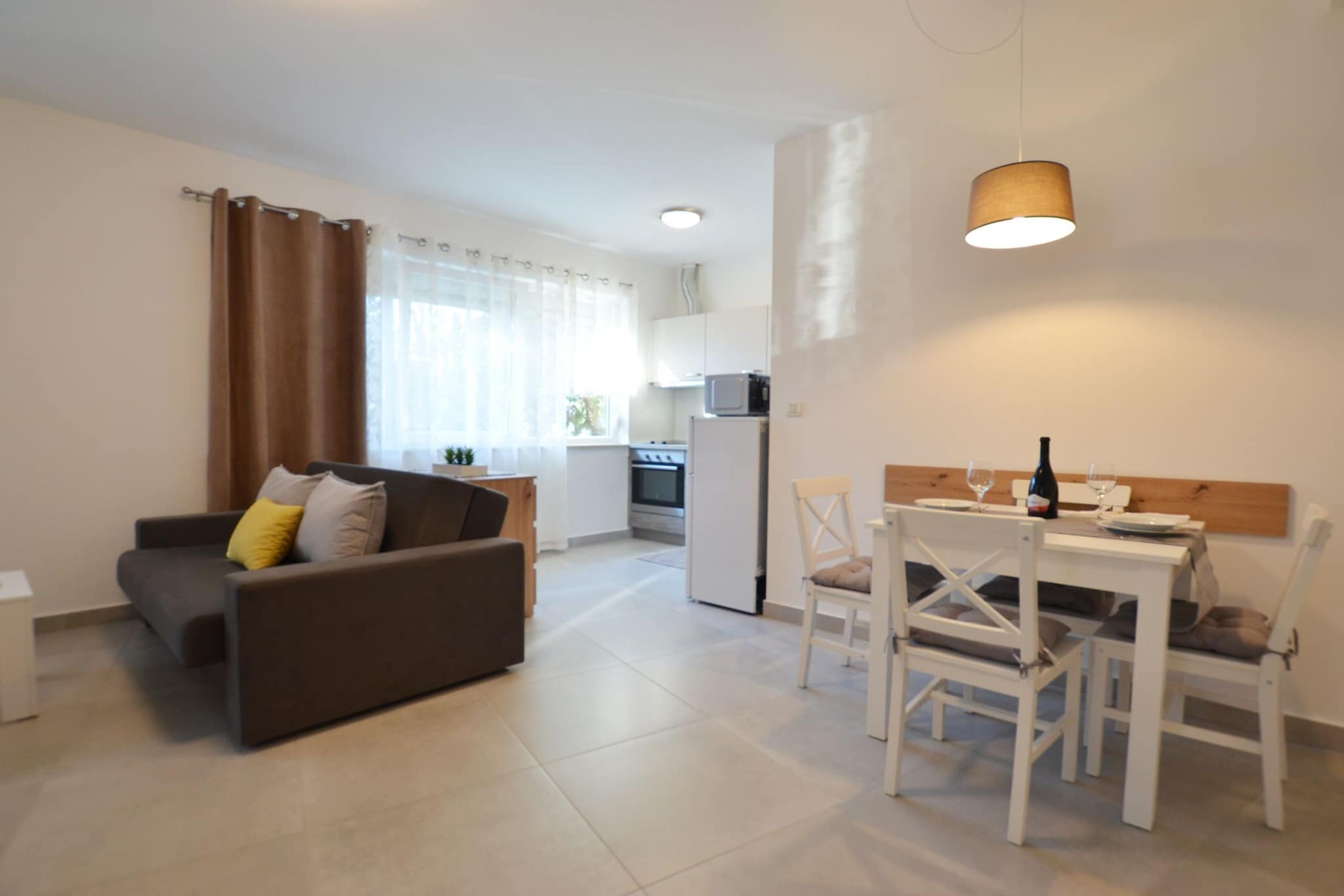 Stylish and Modern Rovinj Apartment - One Bedroom Apartment-Living room