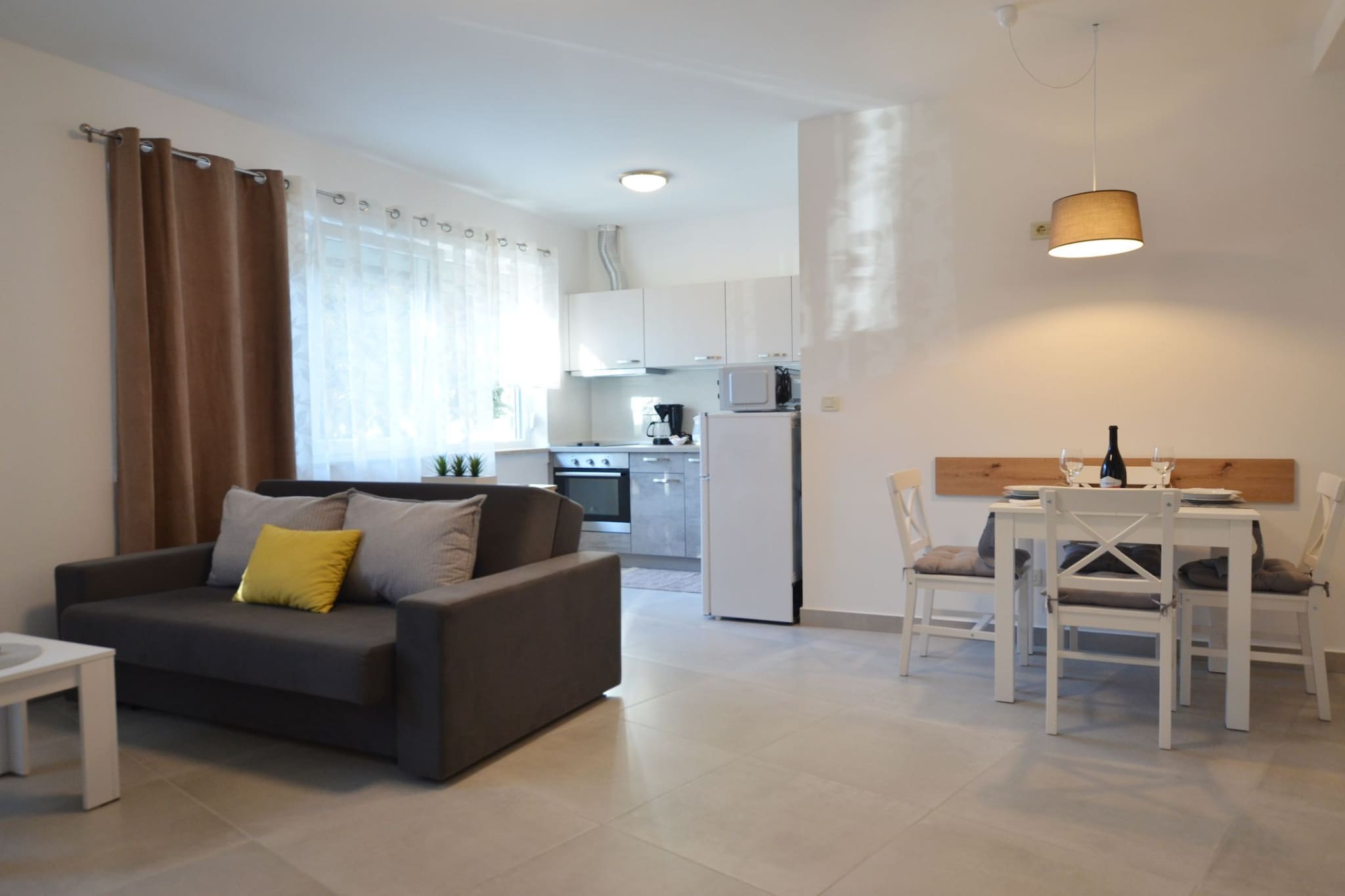 Stylish and Modern Rovinj Apartment - One Bedroom Apartment-Living room