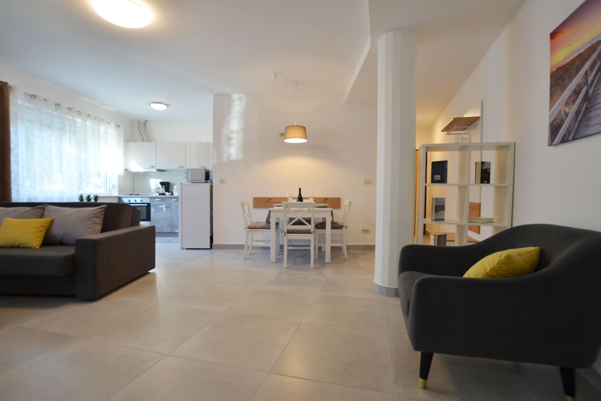 Stylish and Modern Rovinj Apartment - One Bedroom Apartment-Living room