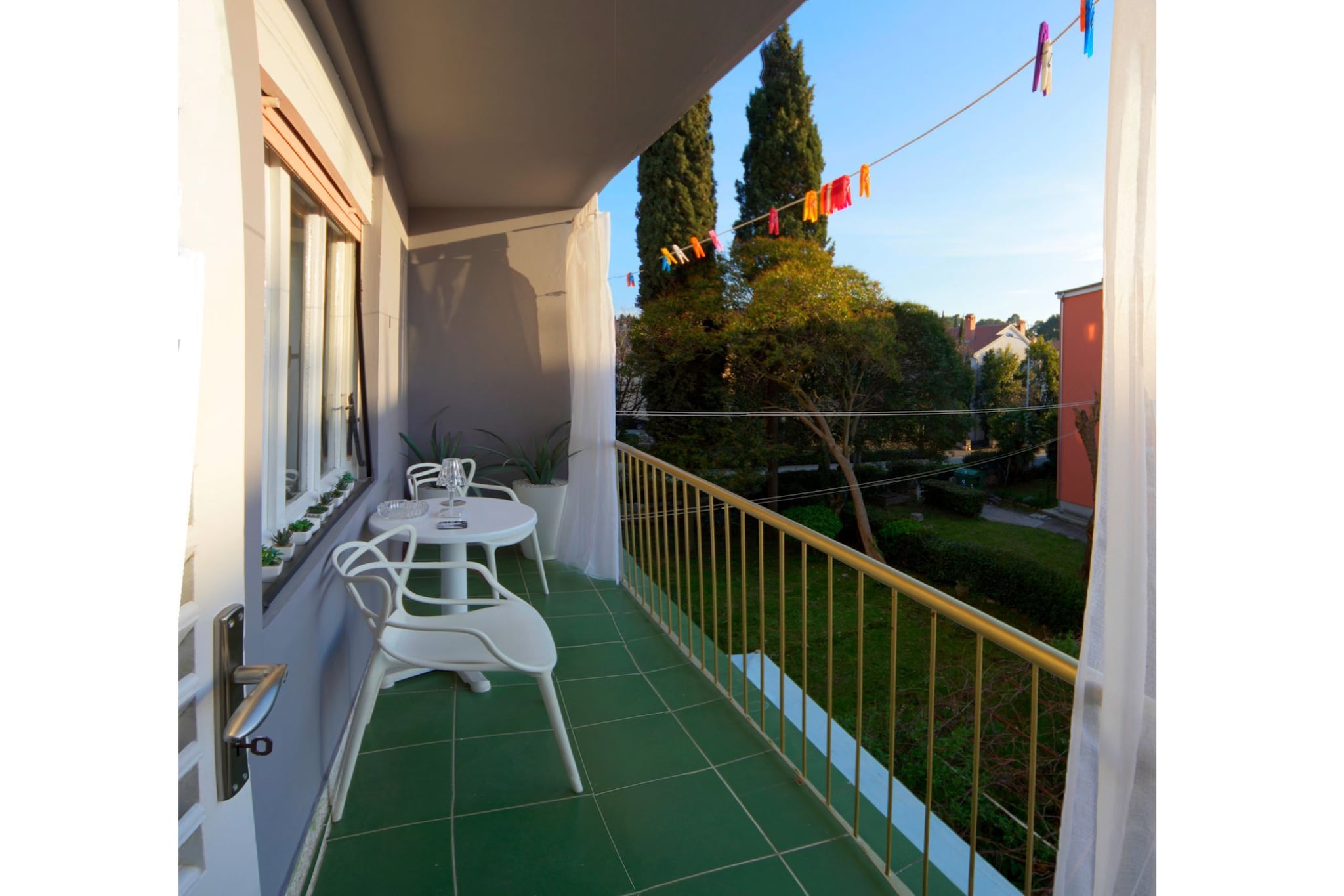 Scenic Rovinj Apartment with Balcony - Two Bedroom Apartment with Balcony-Terrace balcony