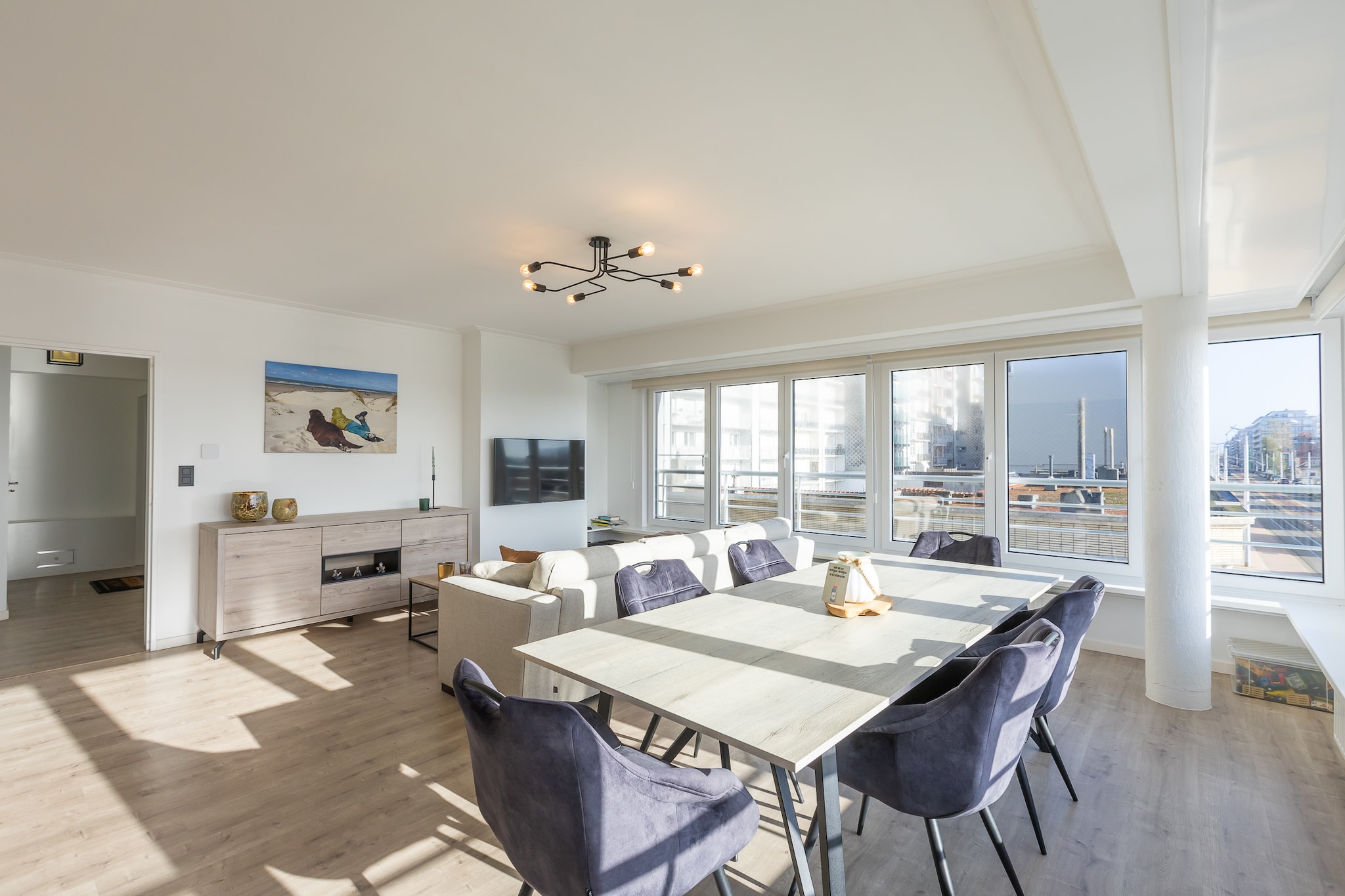 Modern flat near the sea