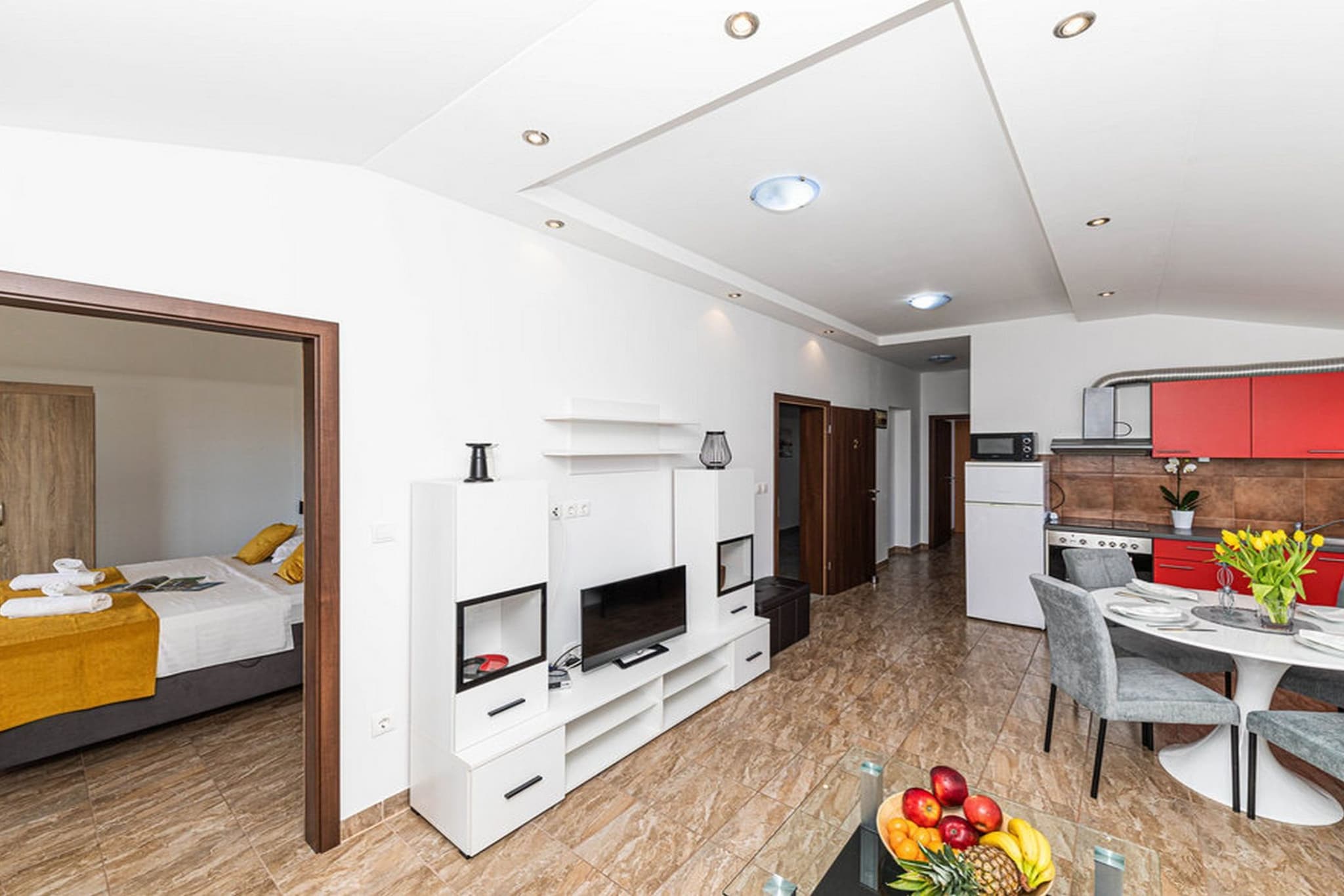 Exquisite Spacious Villa Bufaline with Pool and Gym - Eight Bedroom Villa with Pool and Gym-Living room