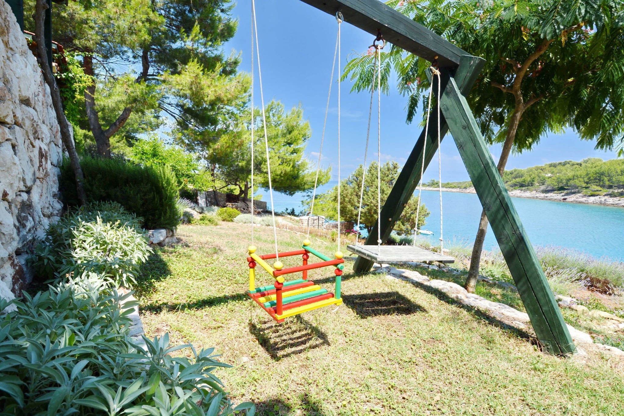 Blissful Bay Apartments Vrboska - One Bedroom Apartment with Balcony (owner Smokva)-Buitenlucht