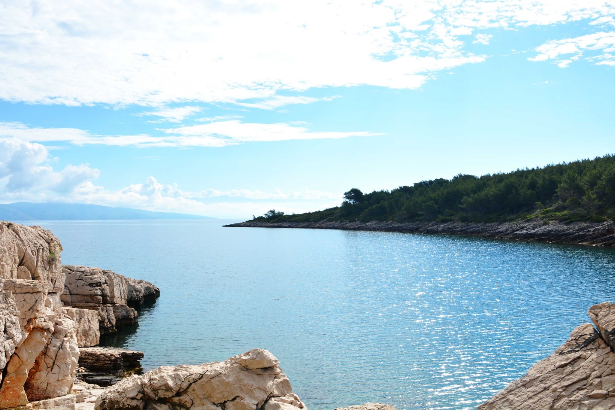 Blissful Bay Apartments Vrboska - One Bedroom Apartment with Balcony (owner Smokva)-Uitzicht