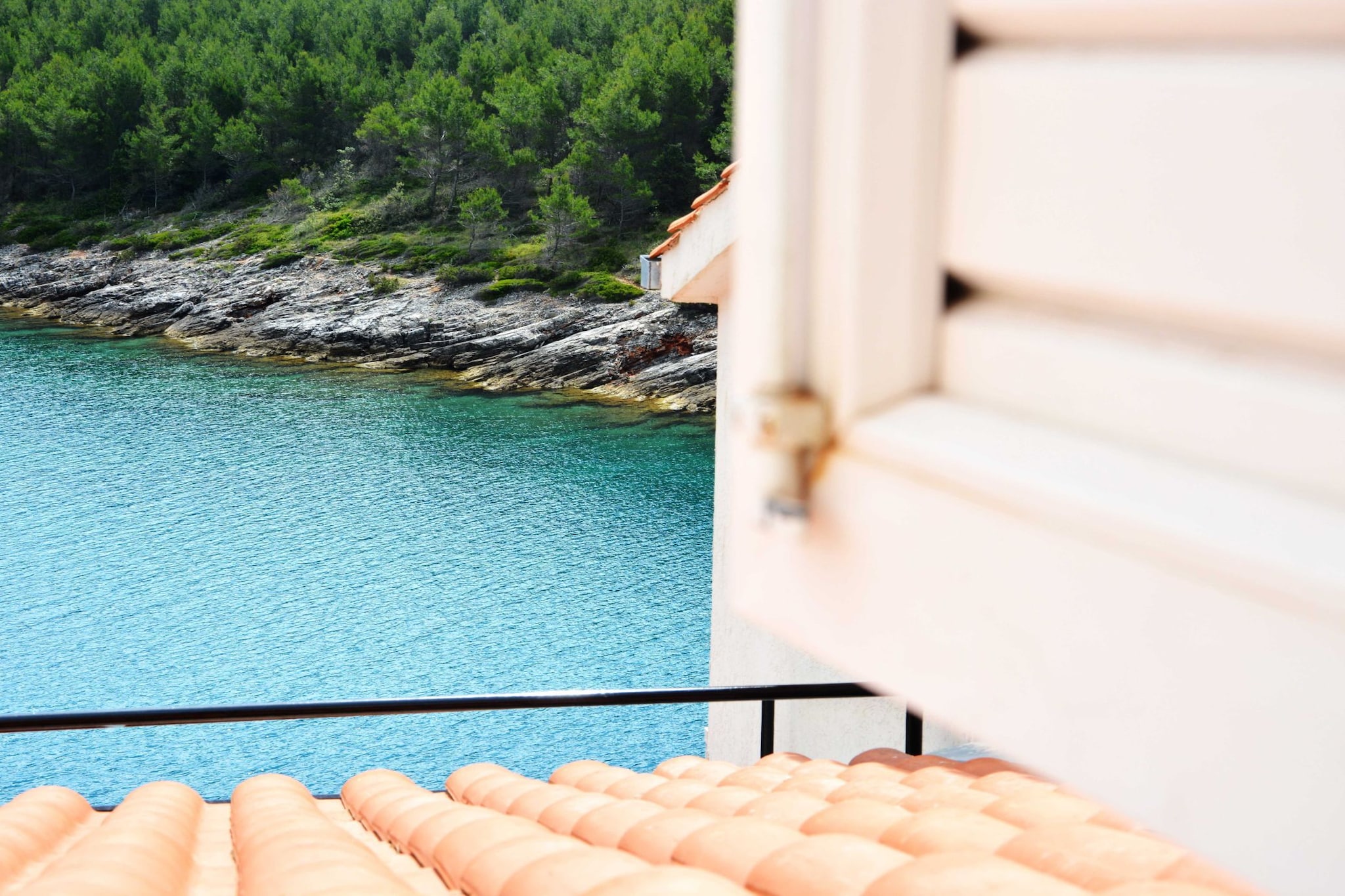 Blissful Bay Apartments Vrboska - One Bedroom Apartment with Balcony (owner Smokva)-Uitzicht