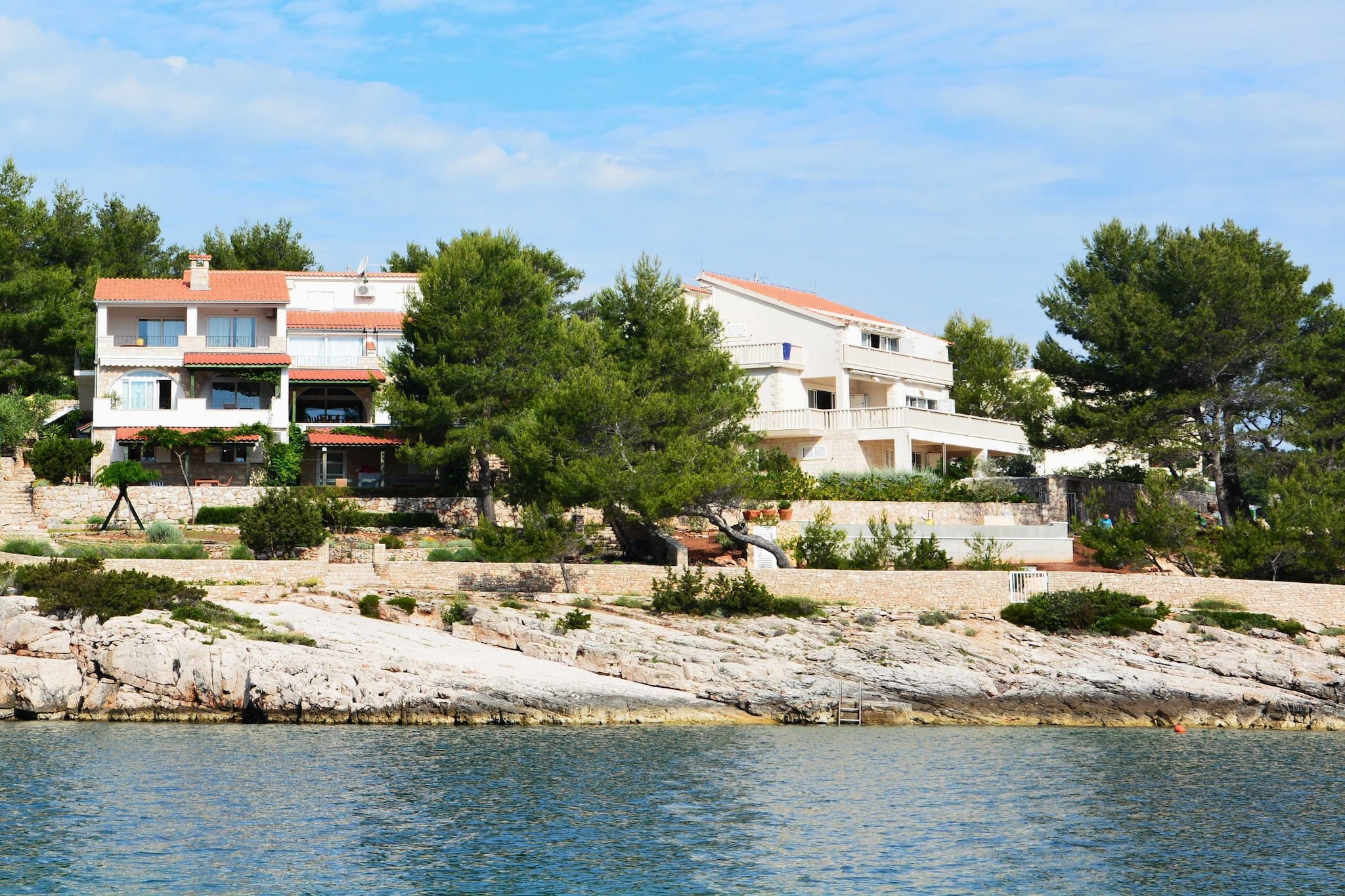Blissful Bay Apartments Vrboska - One Bedroom Apartment with Balcony (owner Smokva)-Uitzicht