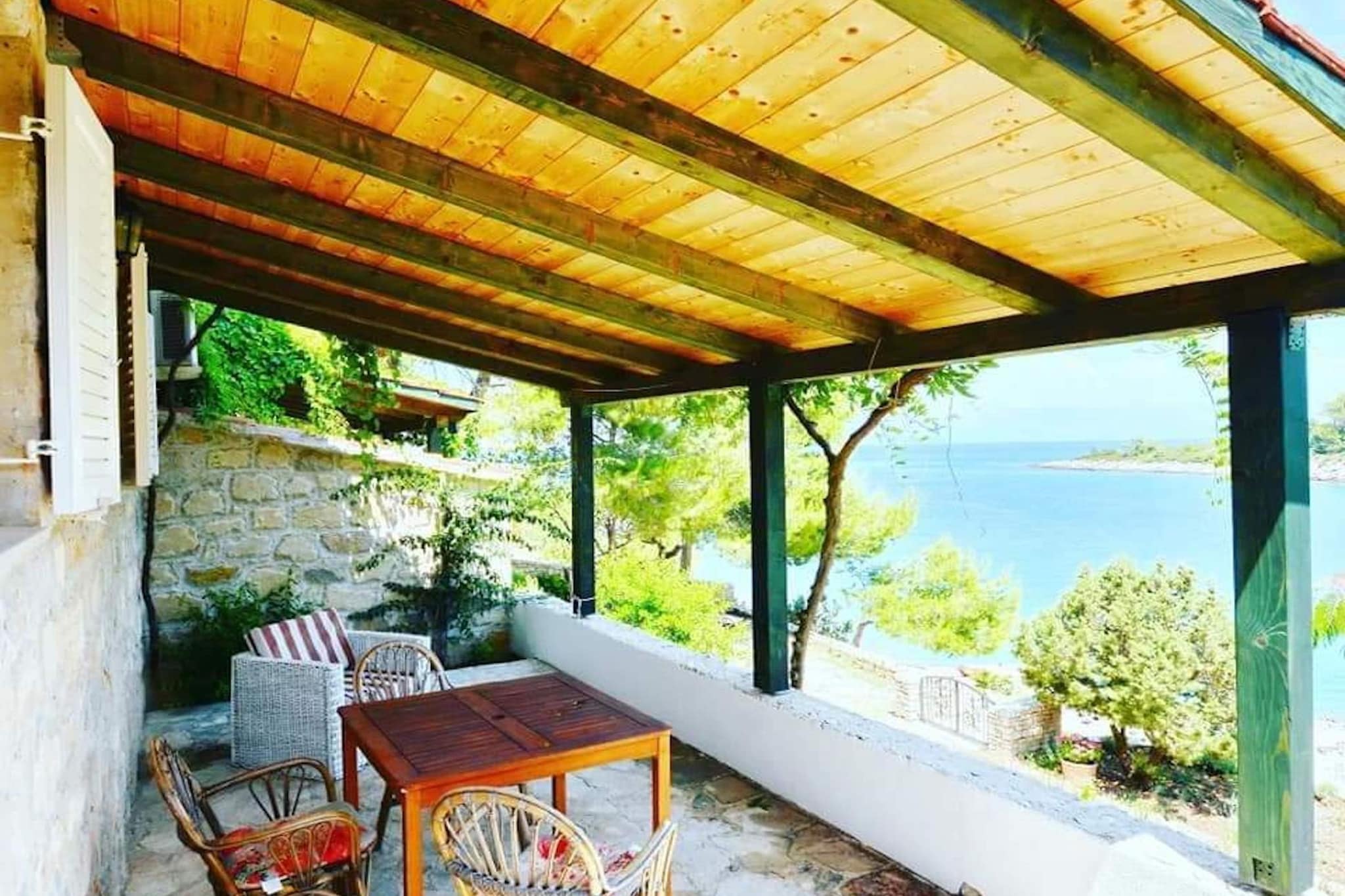 Blissful Bay Apartments Vrboska - One Bedroom Apartment with Terrace (owner Lovor)-Außenbereich
