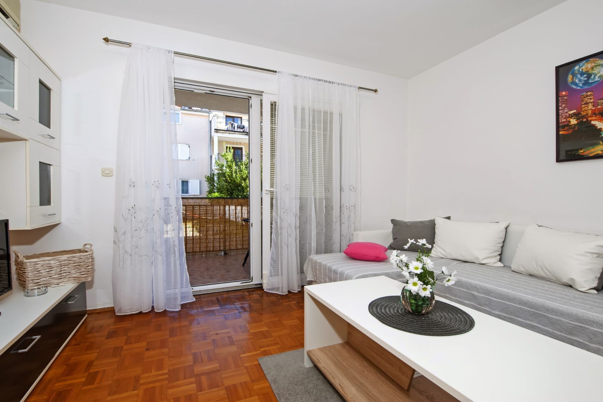 Brigth and Breezy Rovinj Apartments - Classic One Bedroom Apartment (owner Ita 1)-Living room
