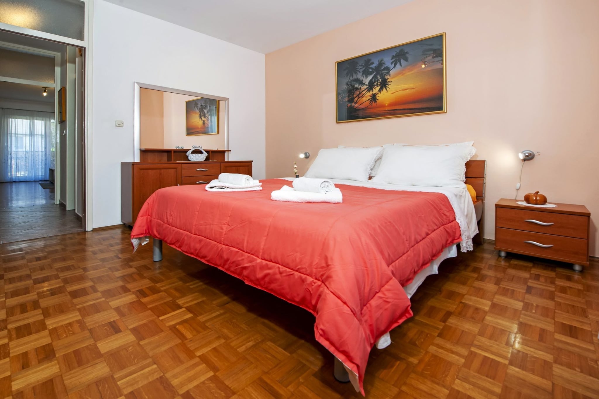 Brigth and Breezy Rovinj Apartments - Classic One Bedroom Apartment (owner Ita 1)-Bedroom