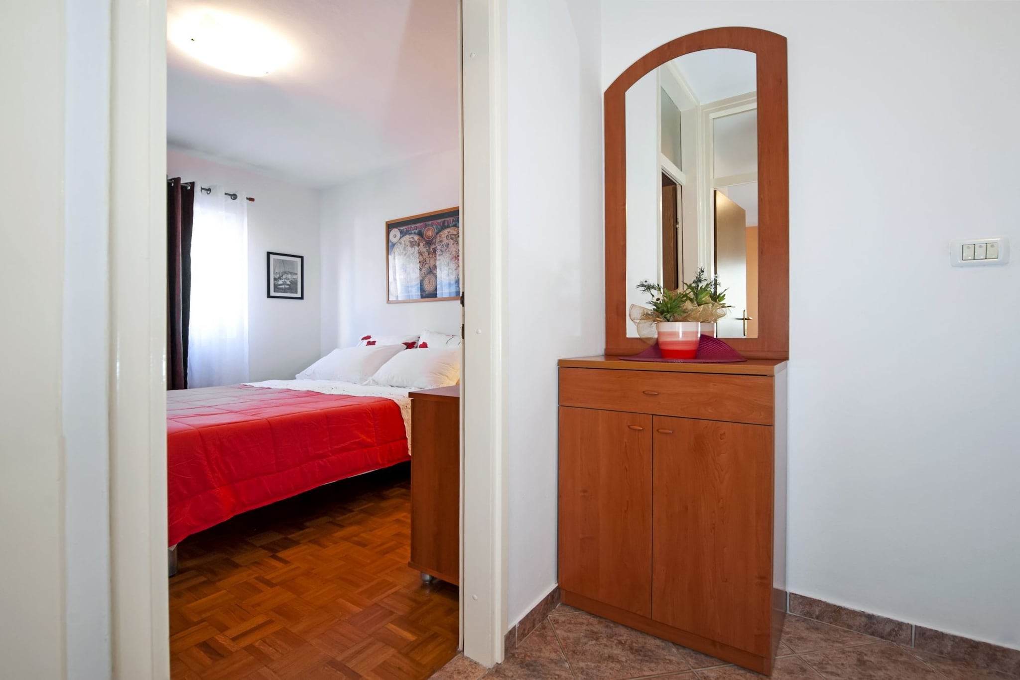 Brigth and Breezy Rovinj Apartments - Standard One Bedroom Apartment (owner Ita 2)-Bedroom