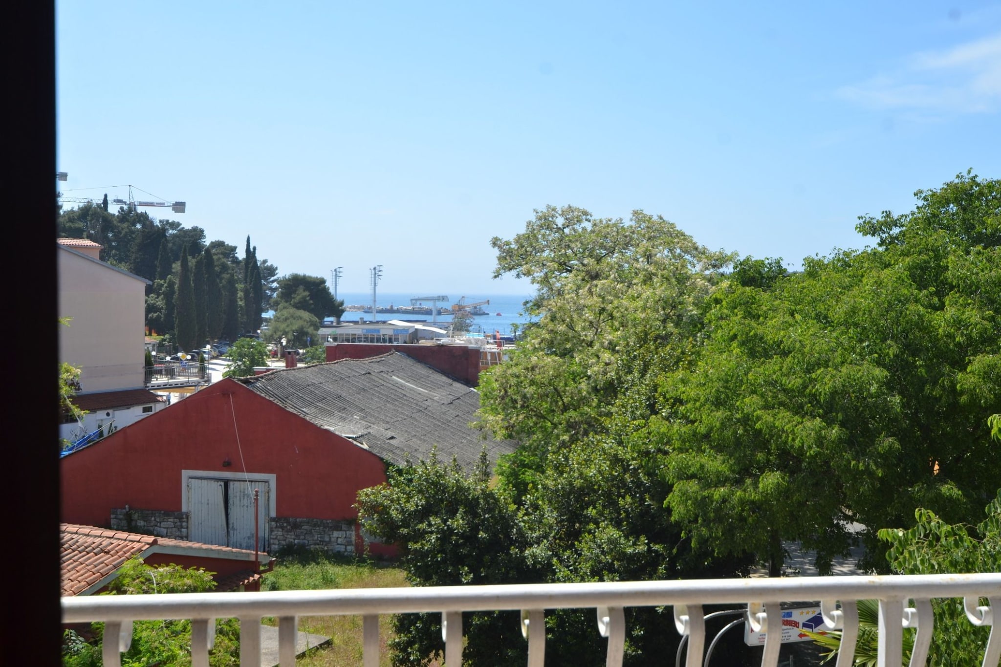 Spacious Rovinj Apartment with Balcony and Sea view - Two Bedroom Apartment with  Balcony and Sea View-Outdoor