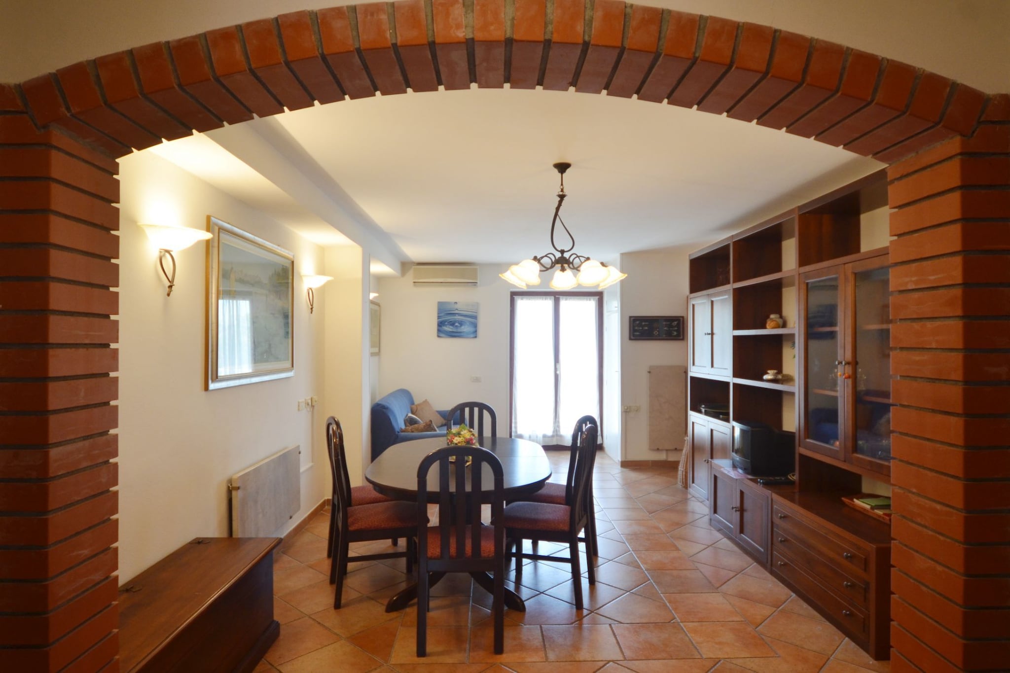 Spacious Rovinj Apartment with Balcony and Sea view - Two Bedroom Apartment with  Balcony and Sea View-Dining room
