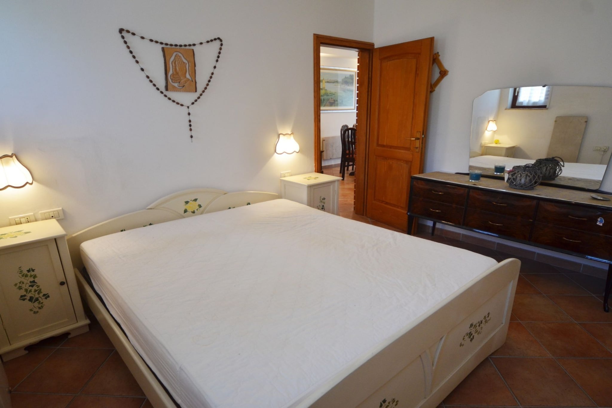 Spacious Rovinj Apartment with Balcony and Sea view - Two Bedroom Apartment with  Balcony and Sea View-Bedroom