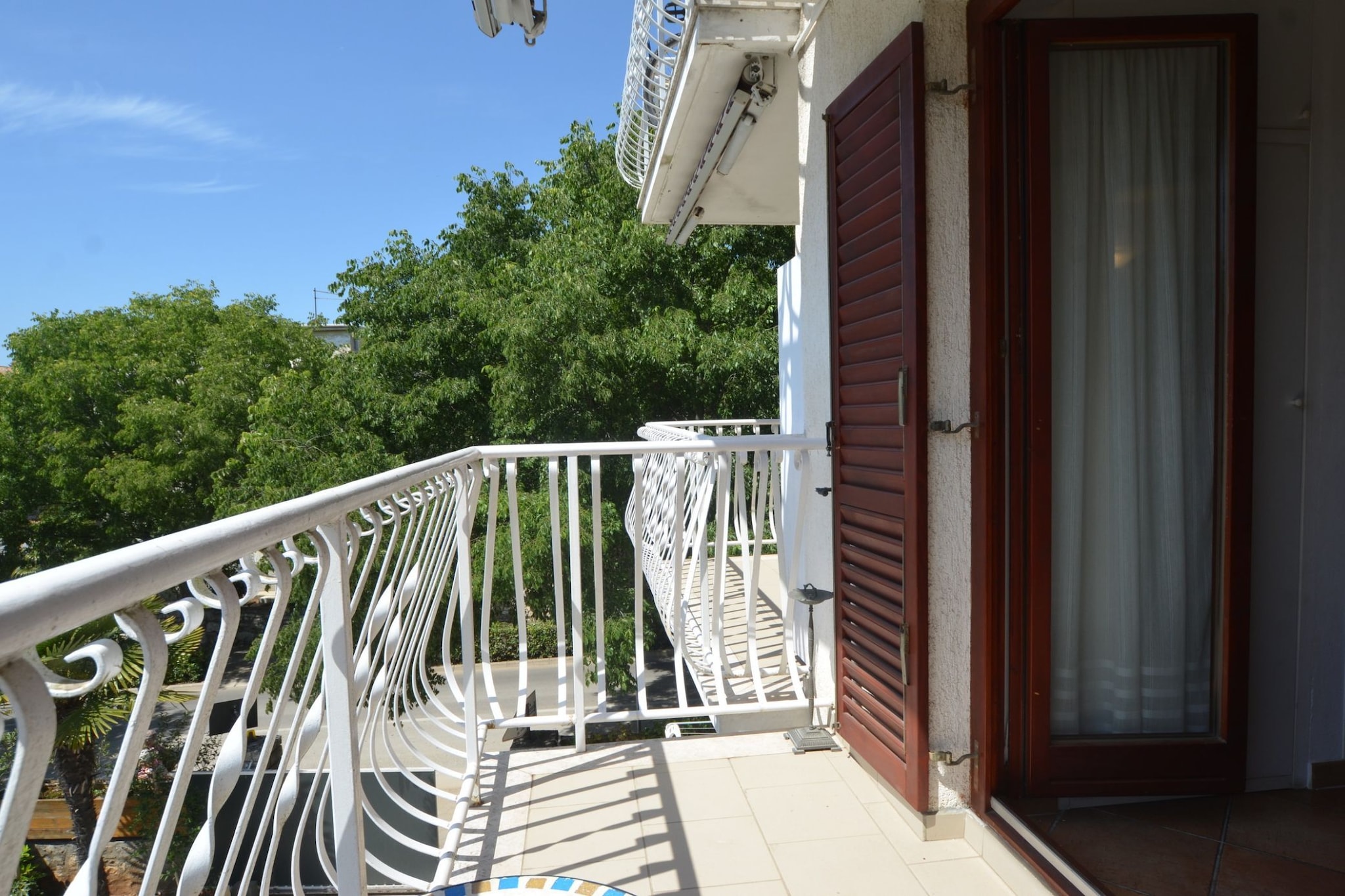Spacious Rovinj Apartment with Balcony and Sea view - Two Bedroom Apartment with  Balcony and Sea View-Terrace balcony