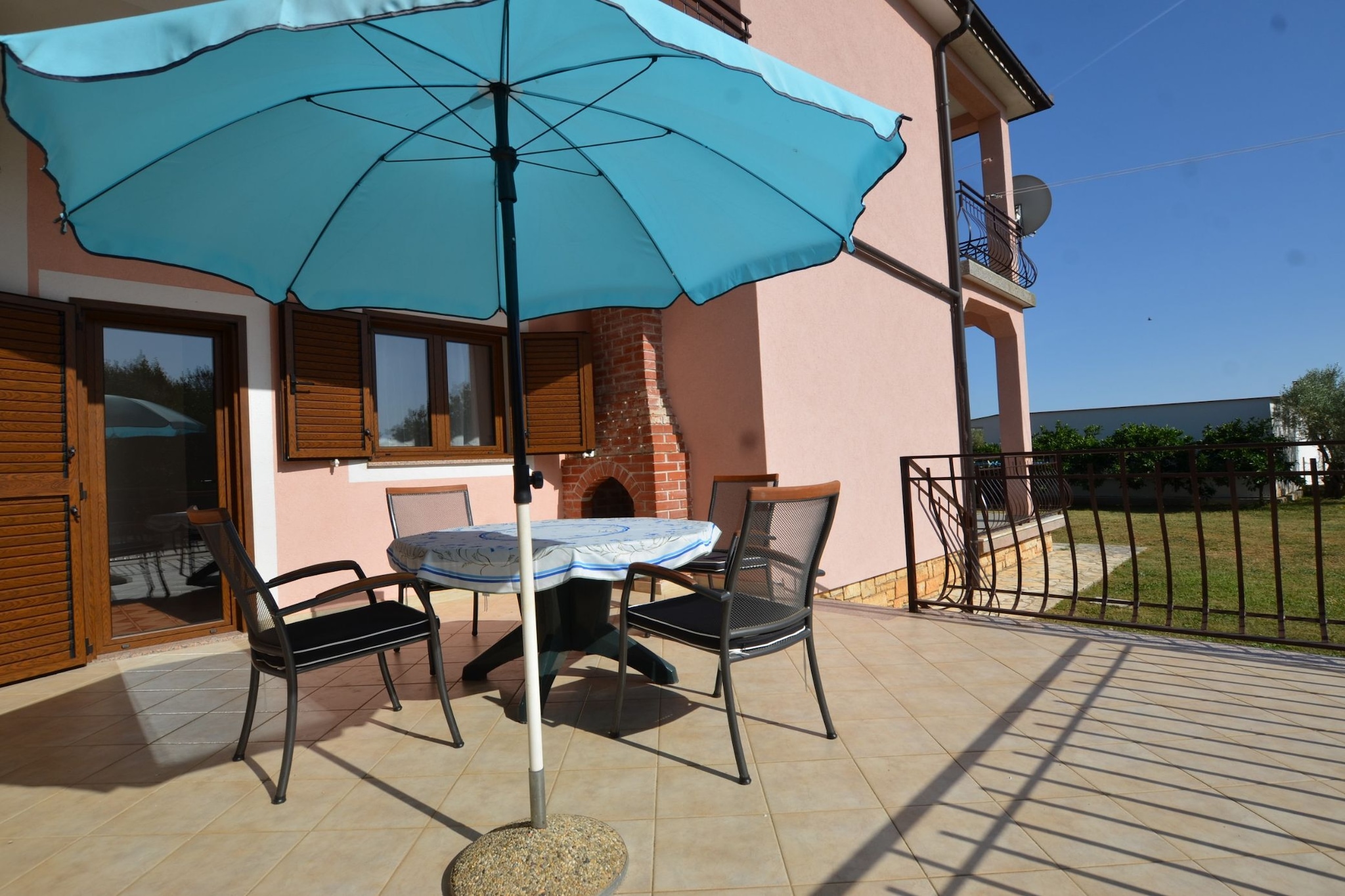 Green and Lush Apartments with Terrace - Classic Two Bedroom Apartment with Terrace (owner Apartment 1)-Outdoor