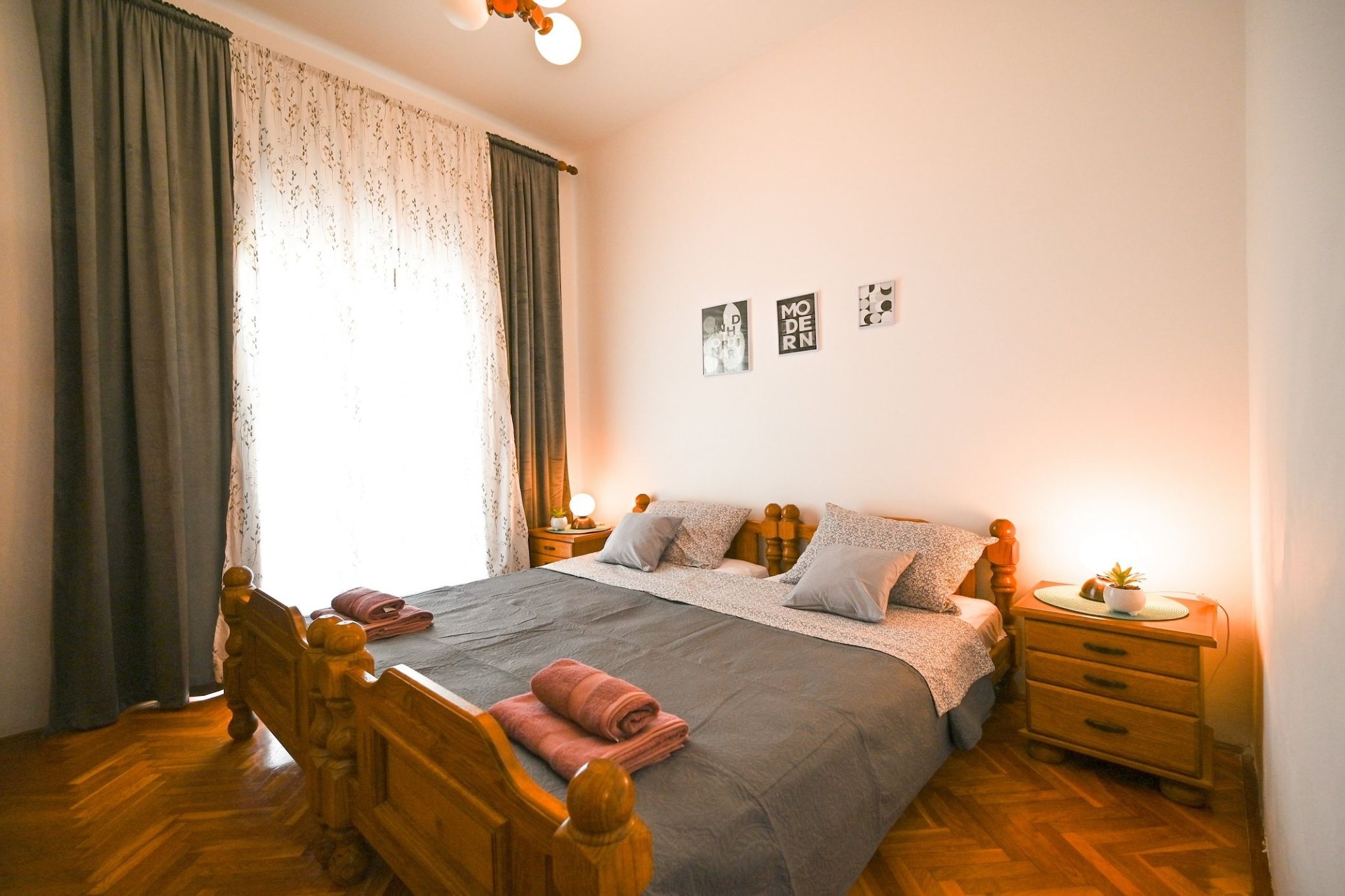 Green and Lush Apartments with Terrace - Classic Two Bedroom Apartment with Terrace (owner Apartment 1)-Bedroom