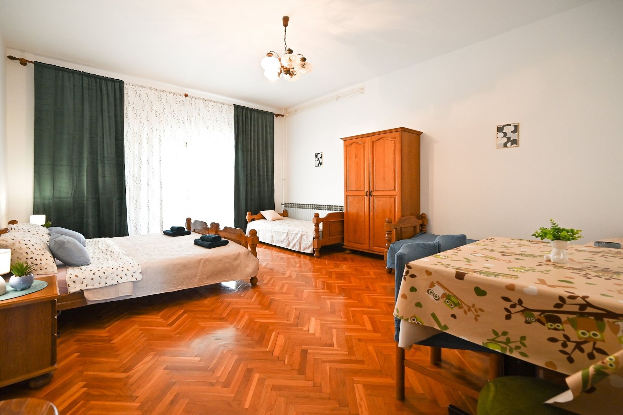 Green and Lush Apartments with Terrace - Classic Two Bedroom Apartment with Terrace (owner Apartment 1)-Bedroom