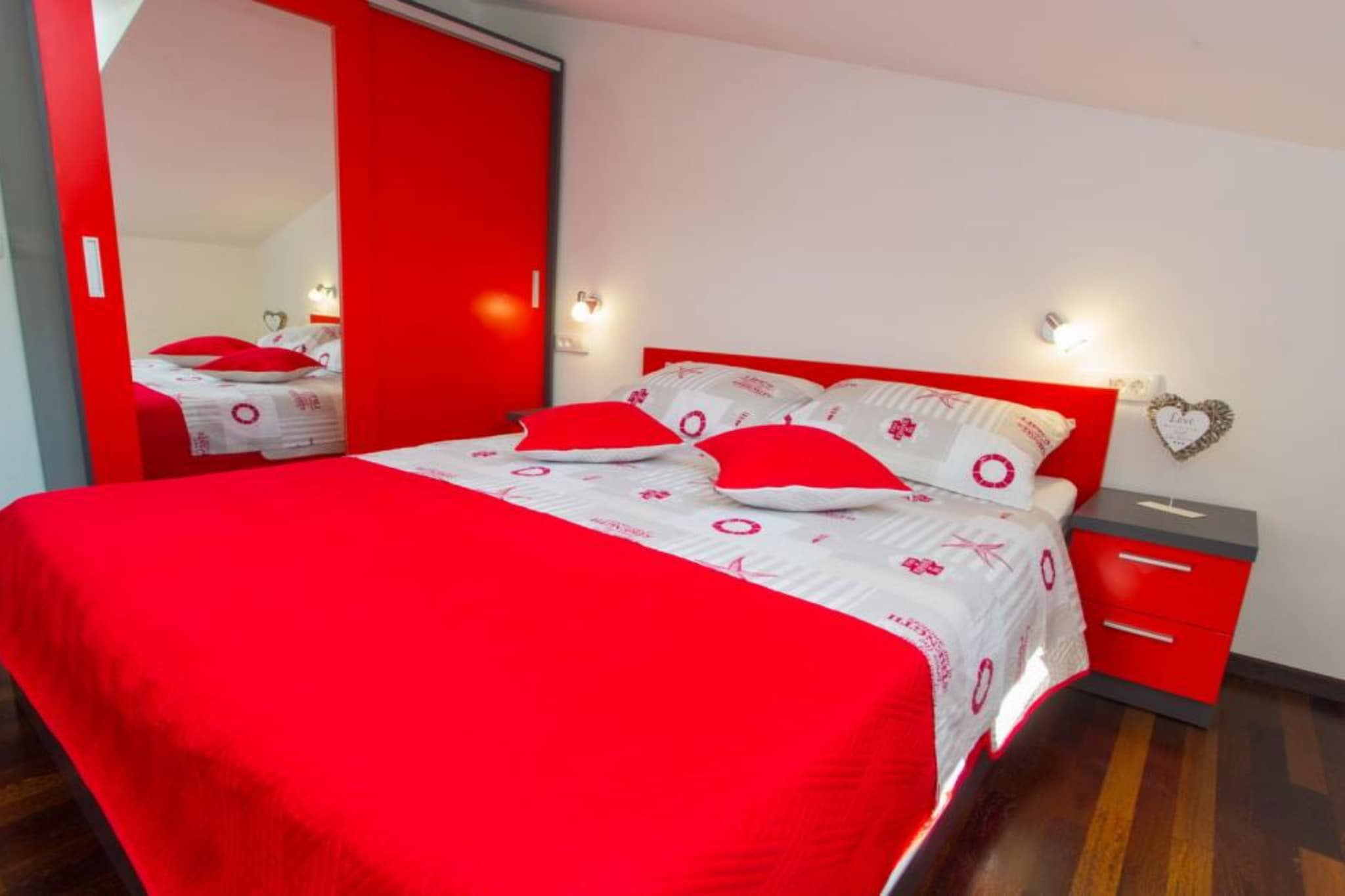 Apartments Grljusic - One Bedroom Apartment with Sea View 207-Bedroom