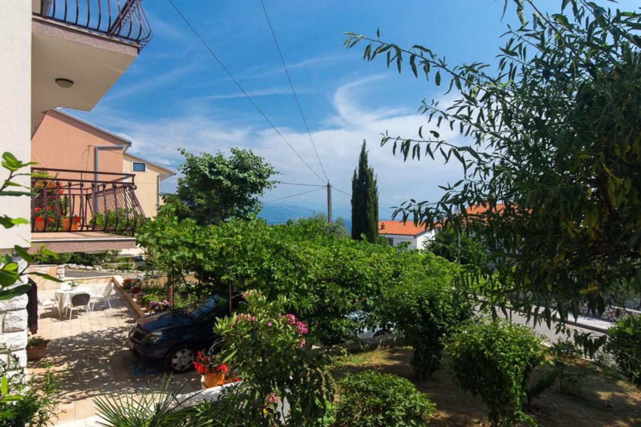 Apartments Marko - Three Bedroom Apartment with Sea View-Außenbereich
