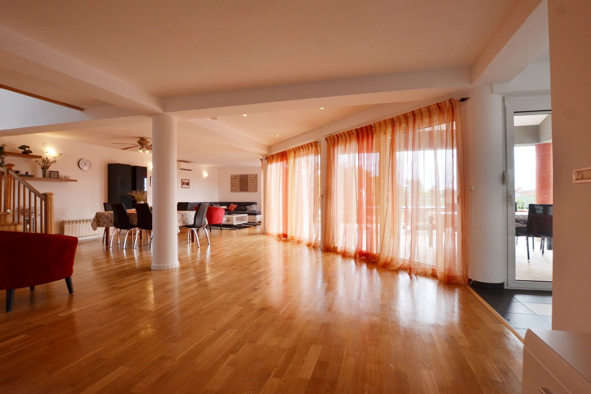 Calm Countryside Rovinj Manor with Pool - Villa with Pool-Woonkamer