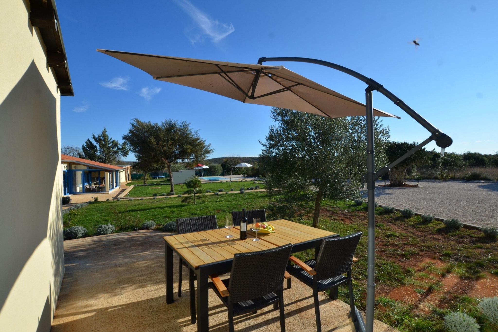 Golden and Green Acres Holiday Home with Pool and Sauna - Three Bedroom Holiday Home with Pool-Outdoor