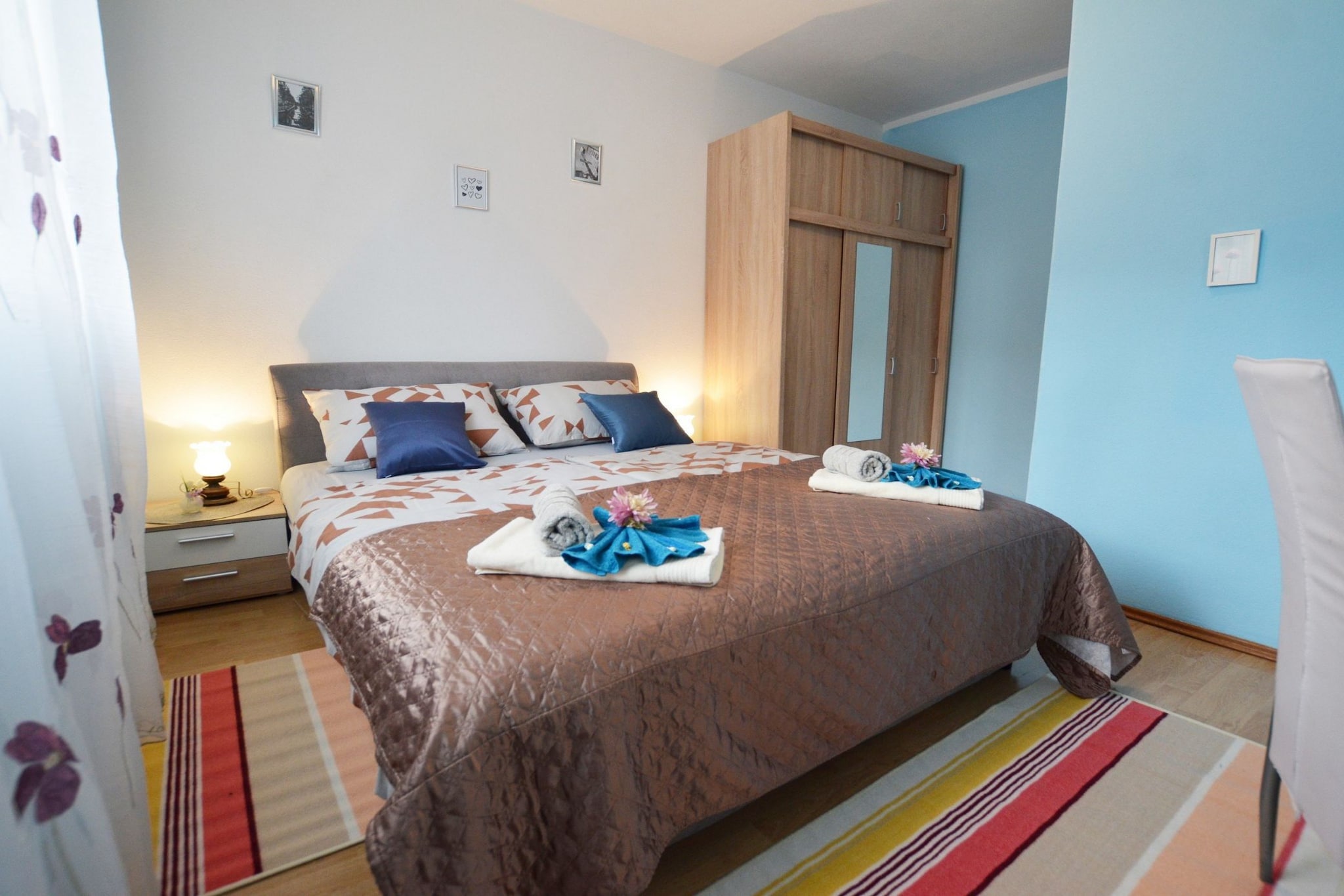 Family-Friendly Apartment near Rovinj - Two Bedroom Apartment-Bedroom