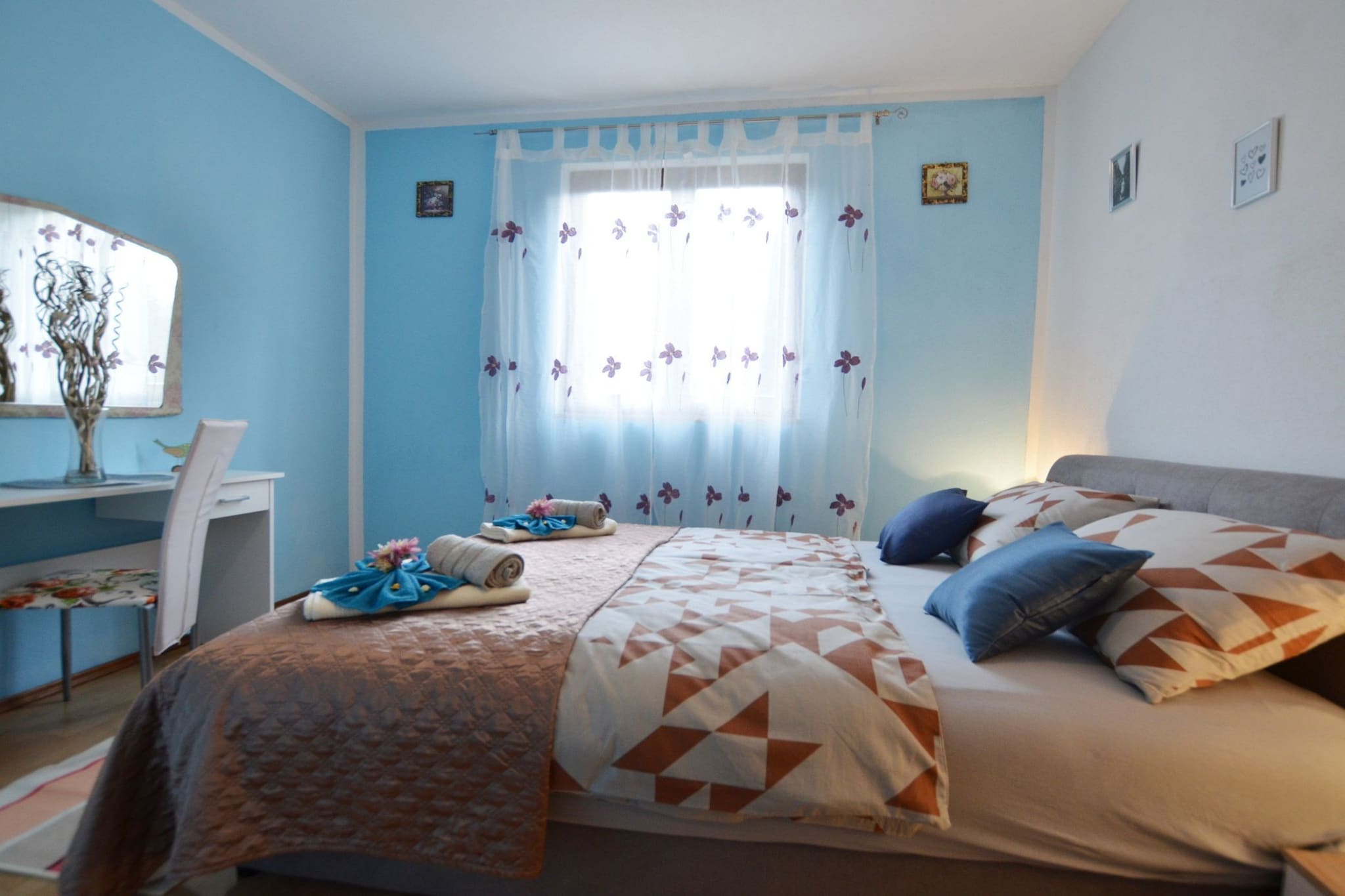 Family-Friendly Apartment near Rovinj - Two Bedroom Apartment-Bedroom
