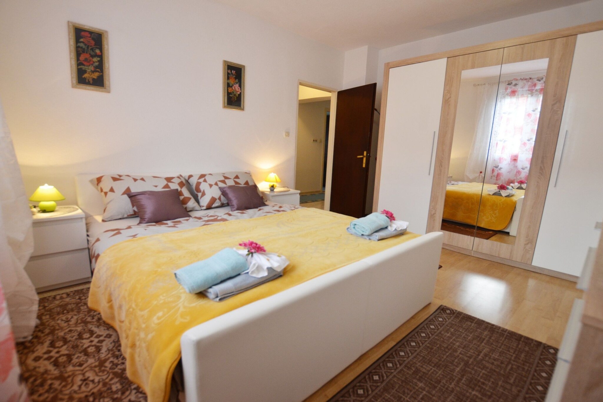 Family-Friendly Apartment near Rovinj - Two Bedroom Apartment-Bedroom