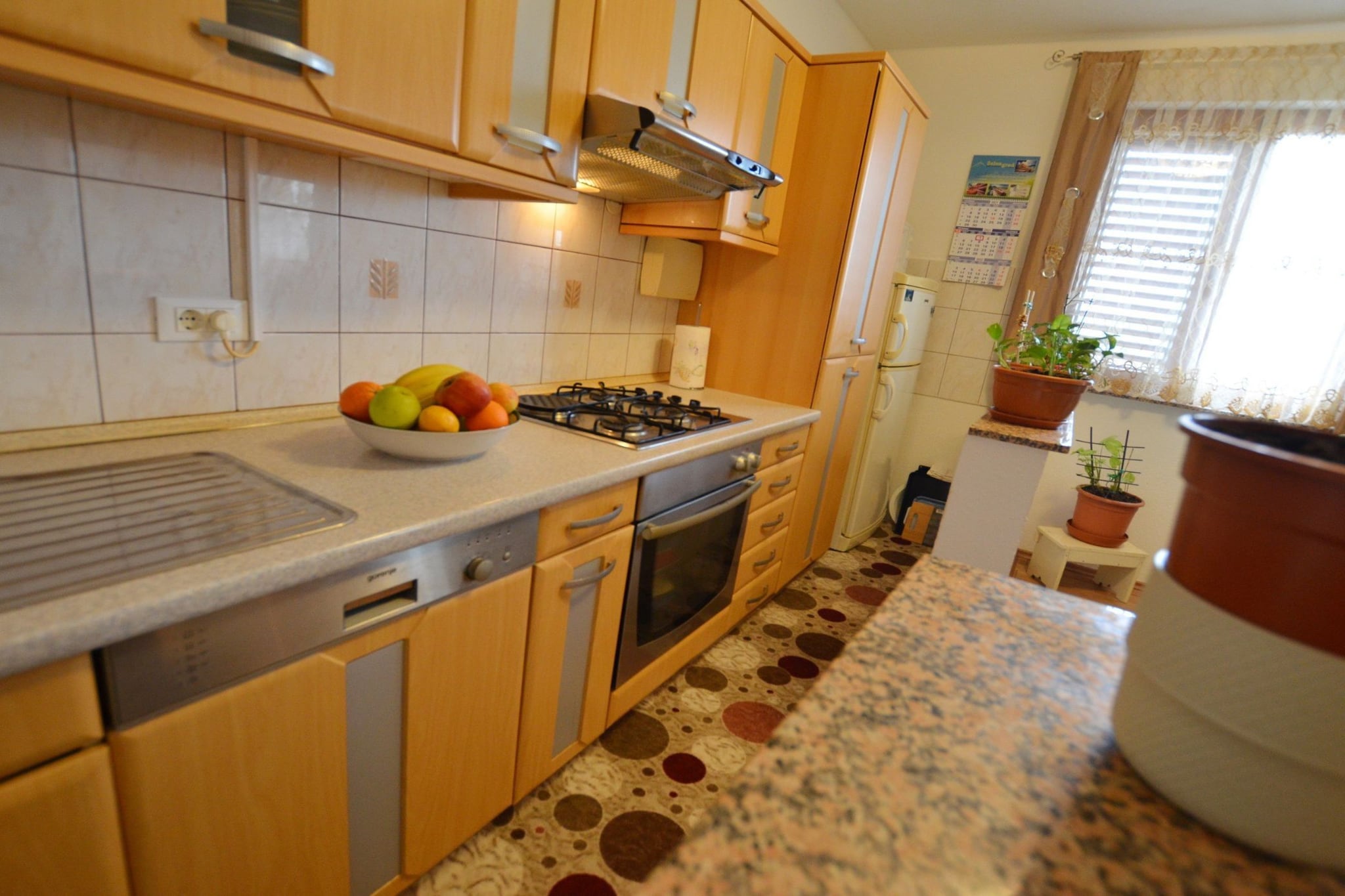Family-Friendly Apartment near Rovinj - Two Bedroom Apartment-Kitchen