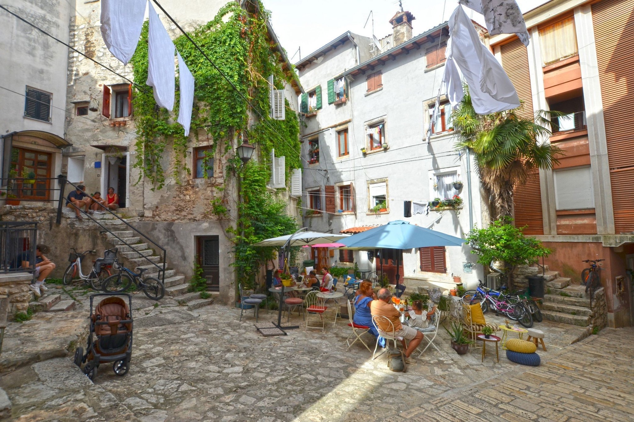 Radiant and Trendy Downtown Rovinj Apartment - One Bedroom Apartment-Outdoor
