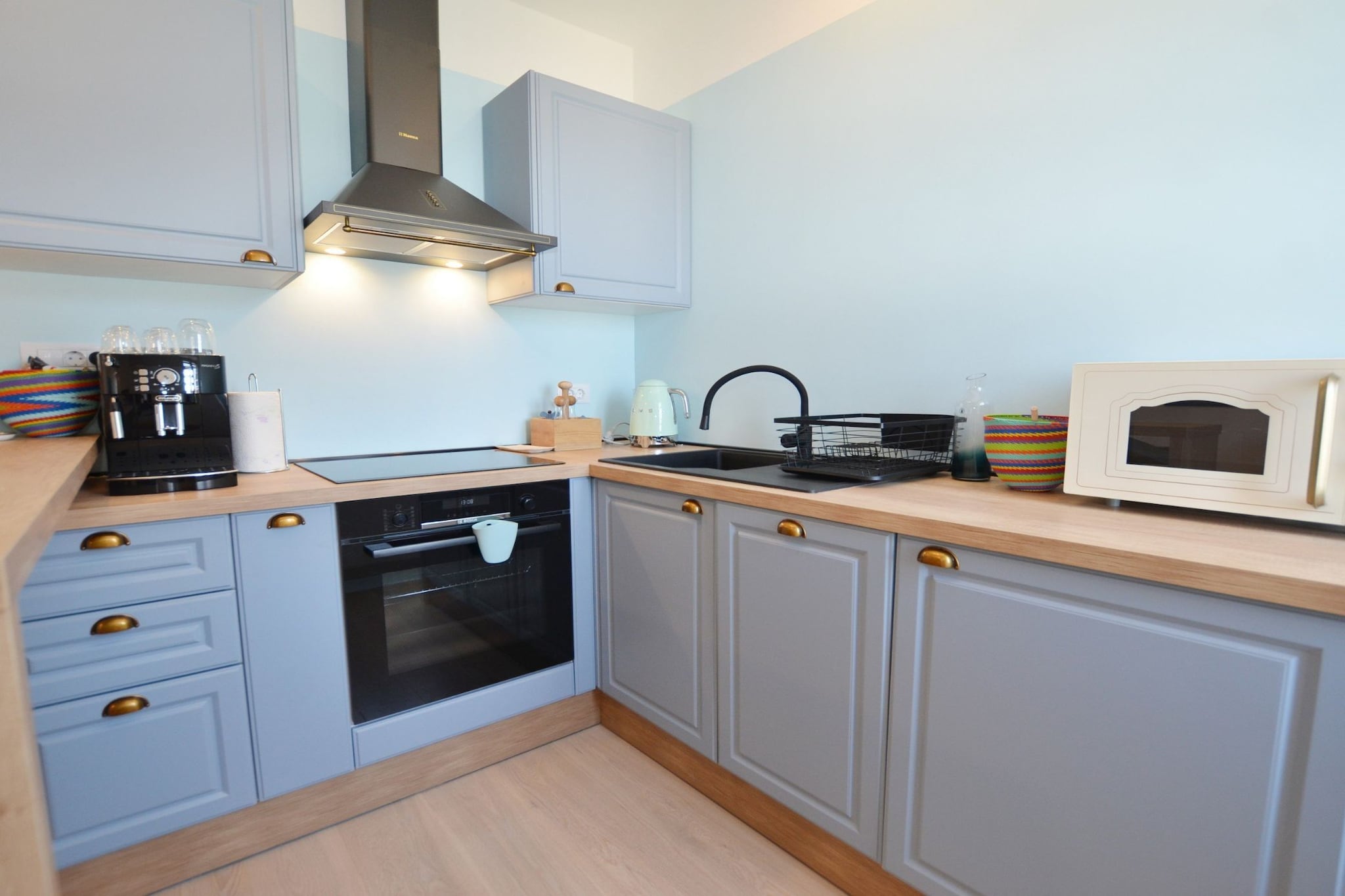 Sunny Rovinj Apartment with Sea View - One Bedroom Apartment with Sea View-Kitchen