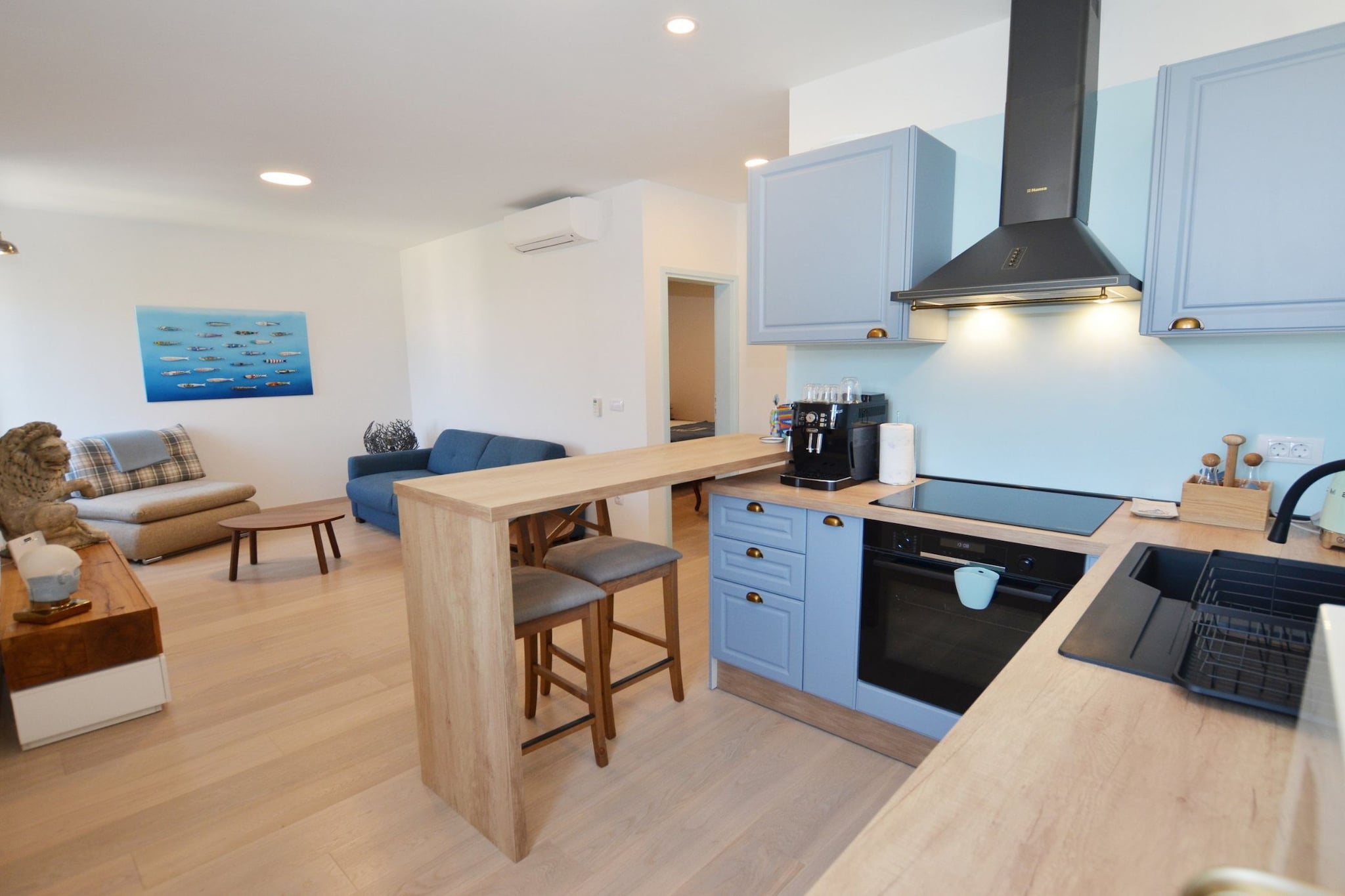 Sunny Rovinj Apartment with Sea View - One Bedroom Apartment with Sea View-Kitchen