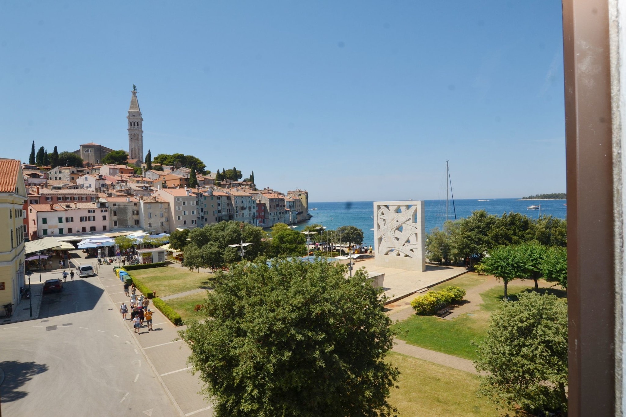 Sunny Rovinj Apartment with Sea View - One Bedroom Apartment with Sea View-View