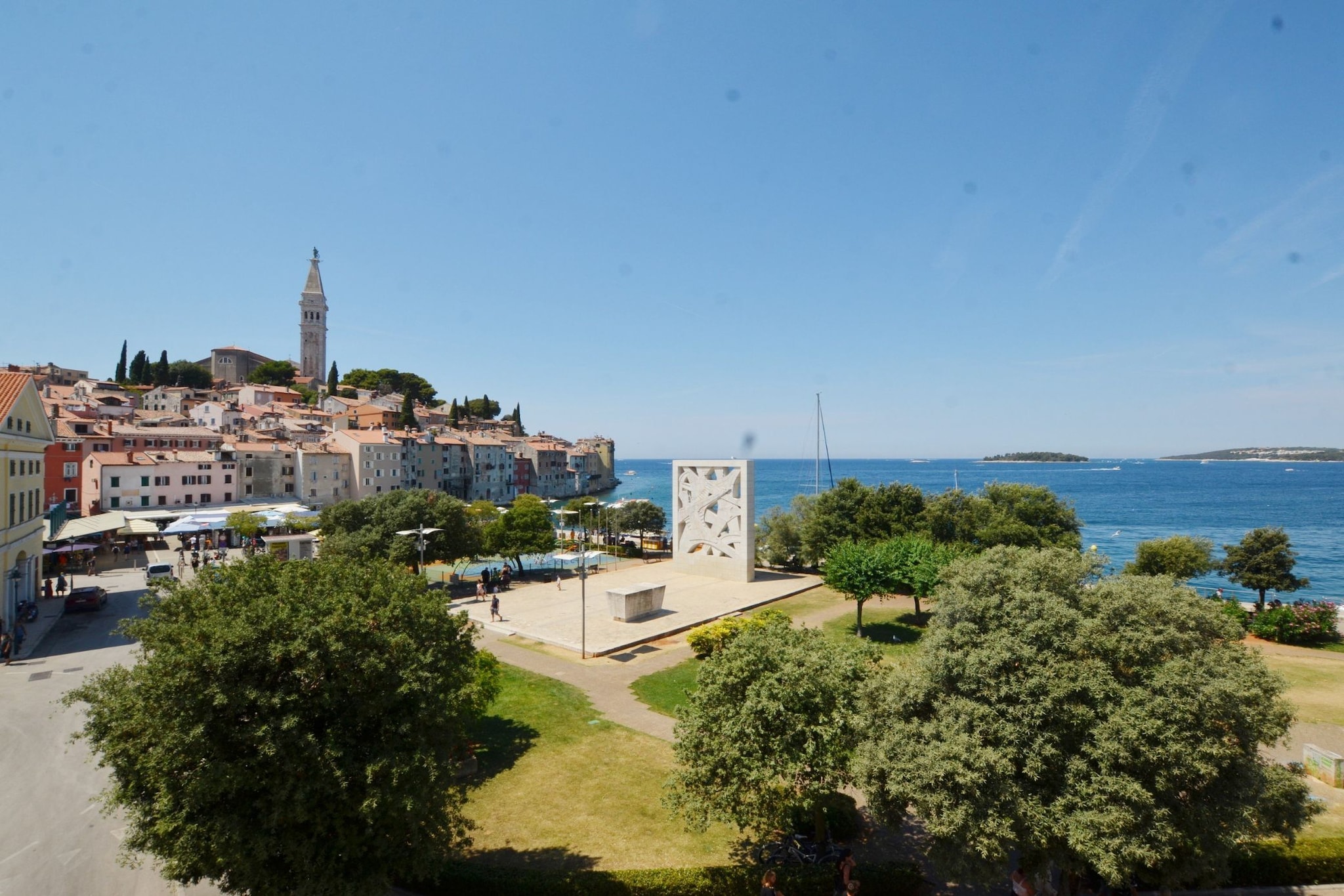 Sunny Rovinj Apartment with Sea View - One Bedroom Apartment with Sea View-View