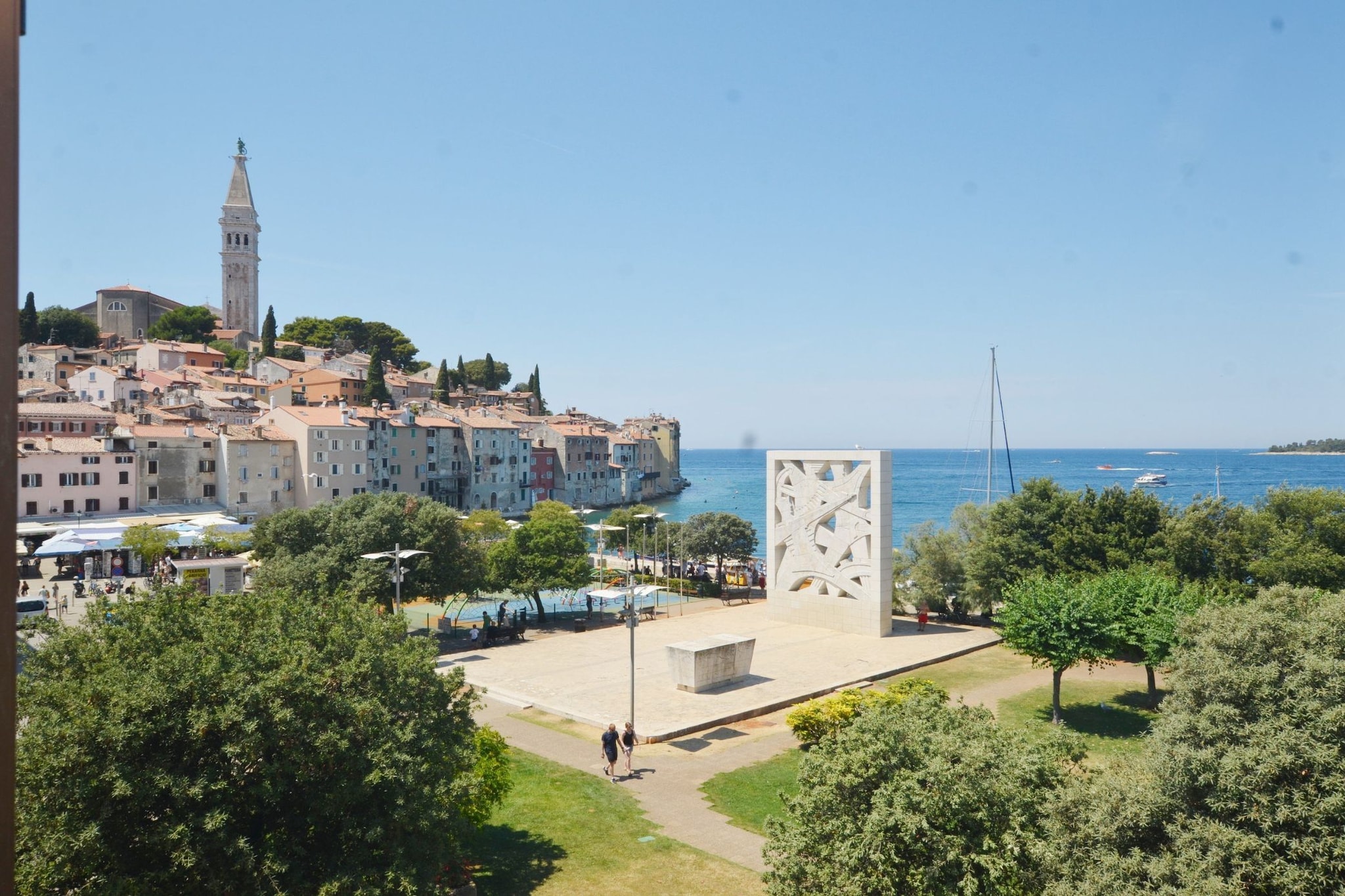 Sunny Rovinj Apartment with Sea View - One Bedroom Apartment with Sea View-View