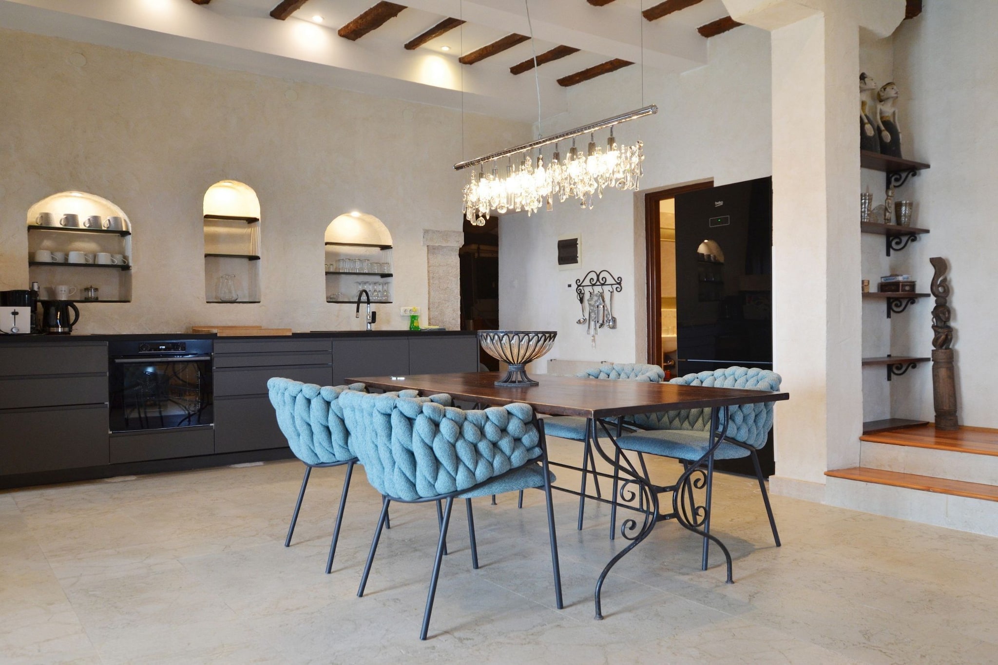 Waterside Cove Oasis Apartment Rovinj - One Bedroom Apartment with Sea View-Dining room
