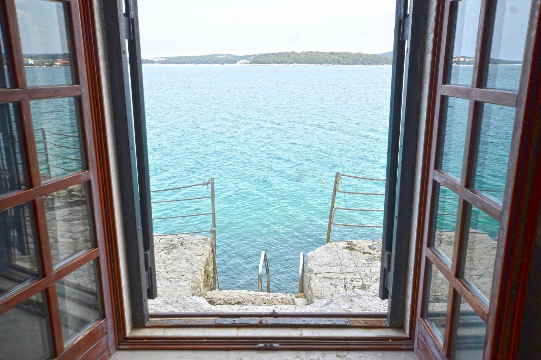 Waterside Cove Oasis Apartment Rovinj - One Bedroom Apartment with Sea View-View