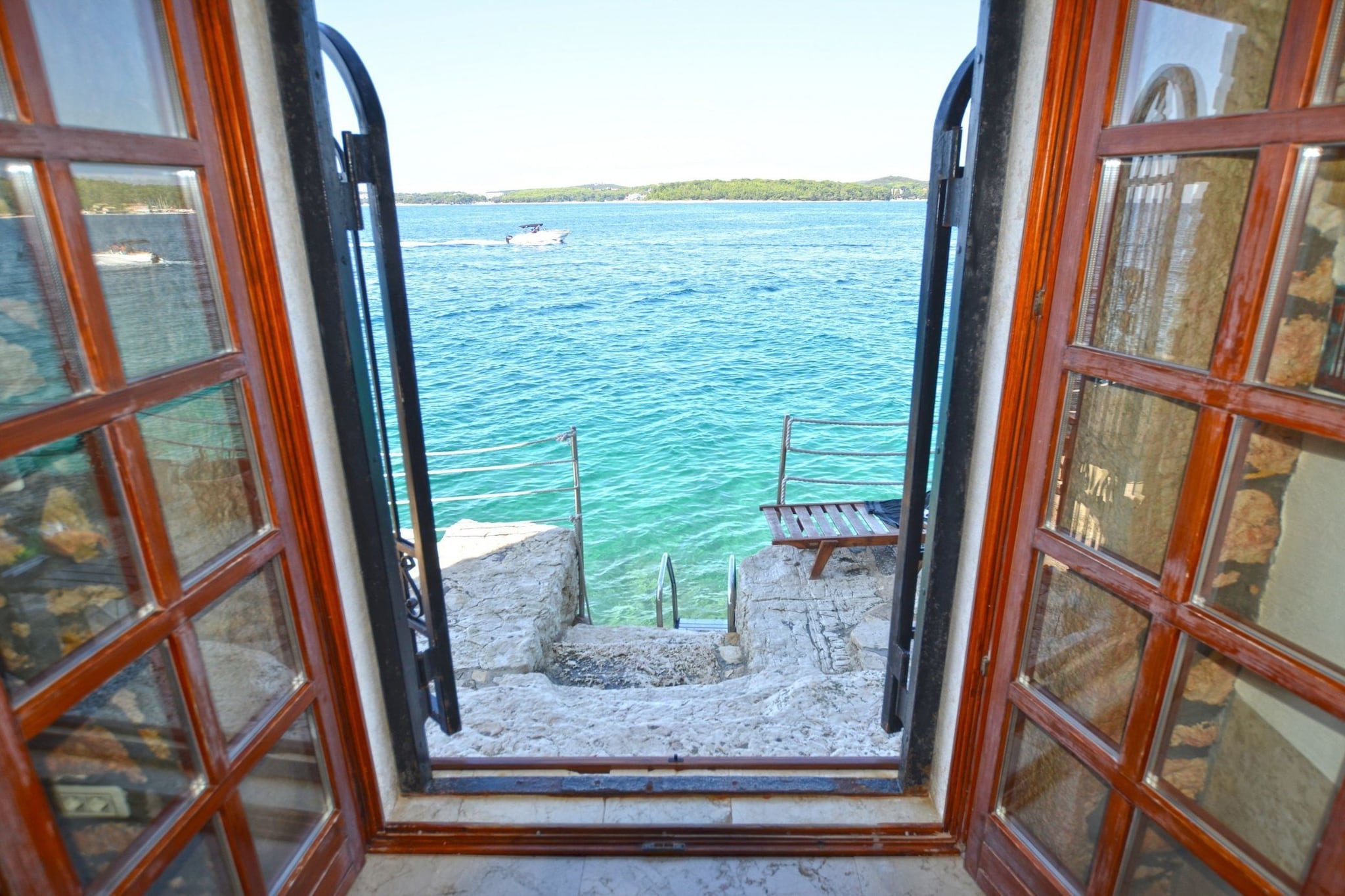 Waterside Cove Oasis Apartment Rovinj - One Bedroom Apartment with Sea View-View