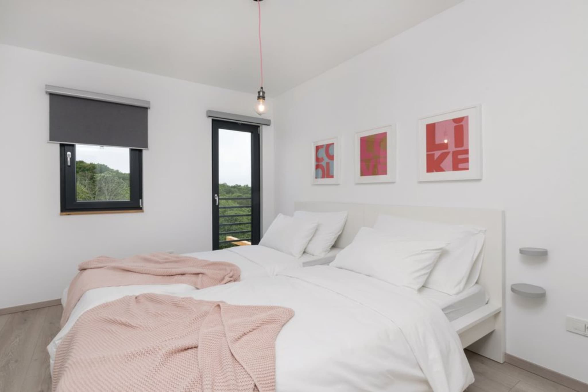 Holiday Home Arbaro - Three Bedroom Holiday Home with Pool-Slaapkamer