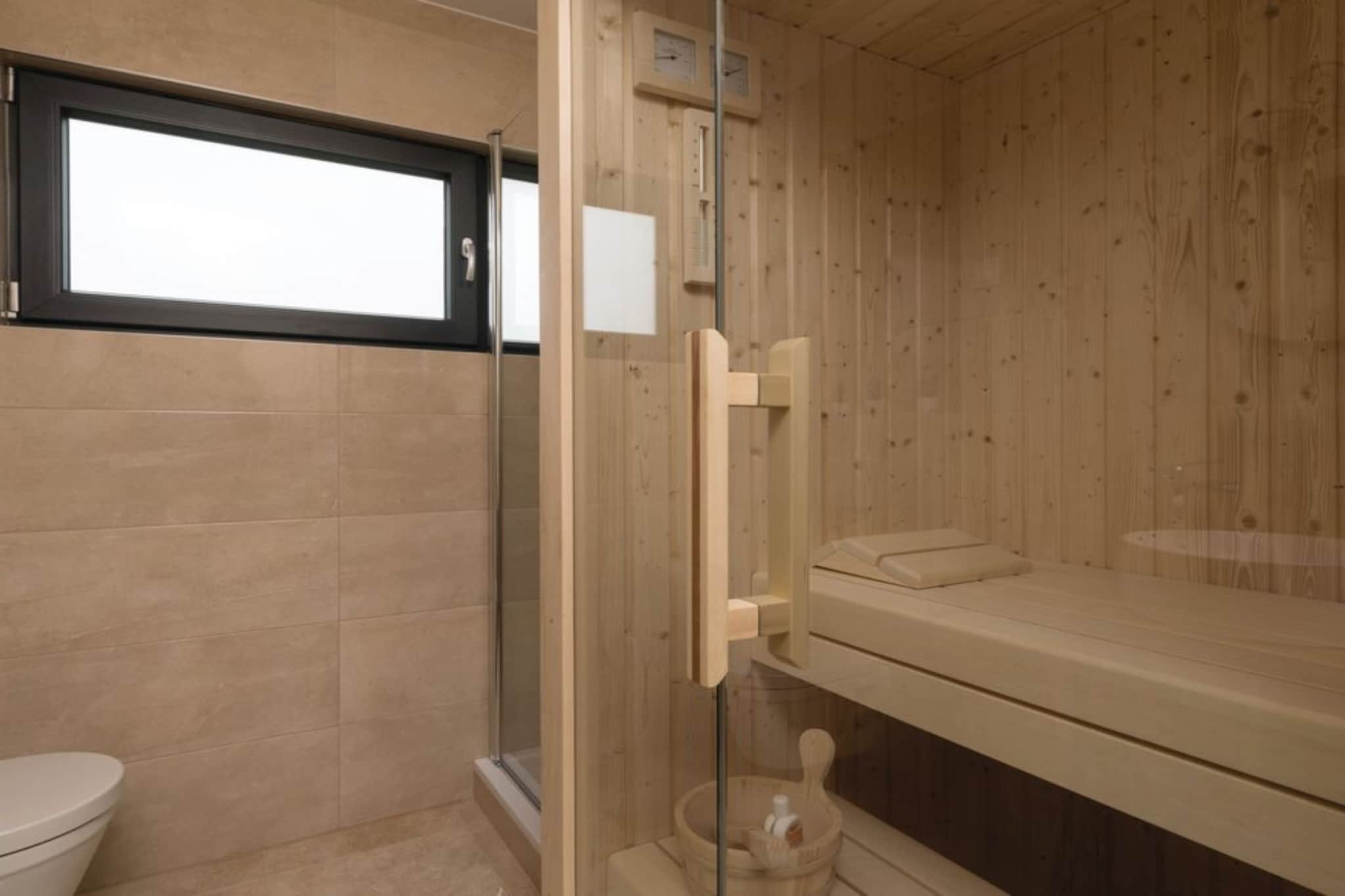 Holiday Home Arbaro - Three Bedroom Holiday Home with Pool-Badkamer
