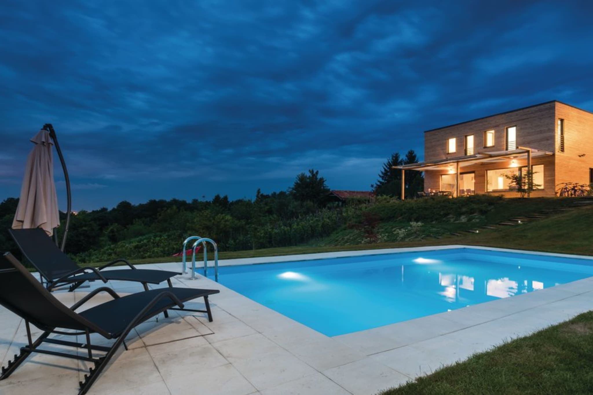 Holiday Home Arbaro - Three Bedroom Holiday Home with Pool-Badkamer