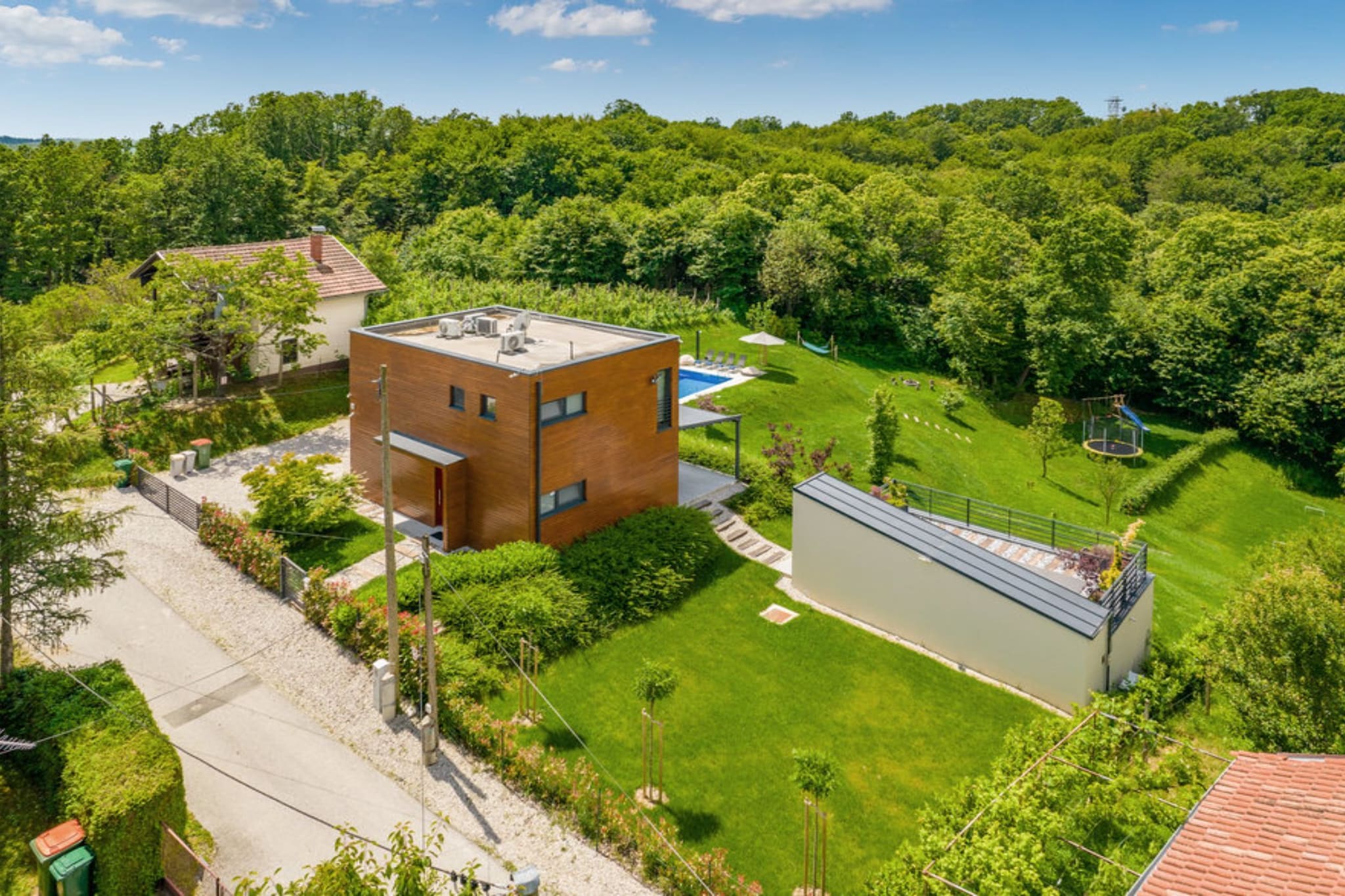 Holiday Home Arbaro - Three Bedroom Holiday Home with Pool-Uitzicht