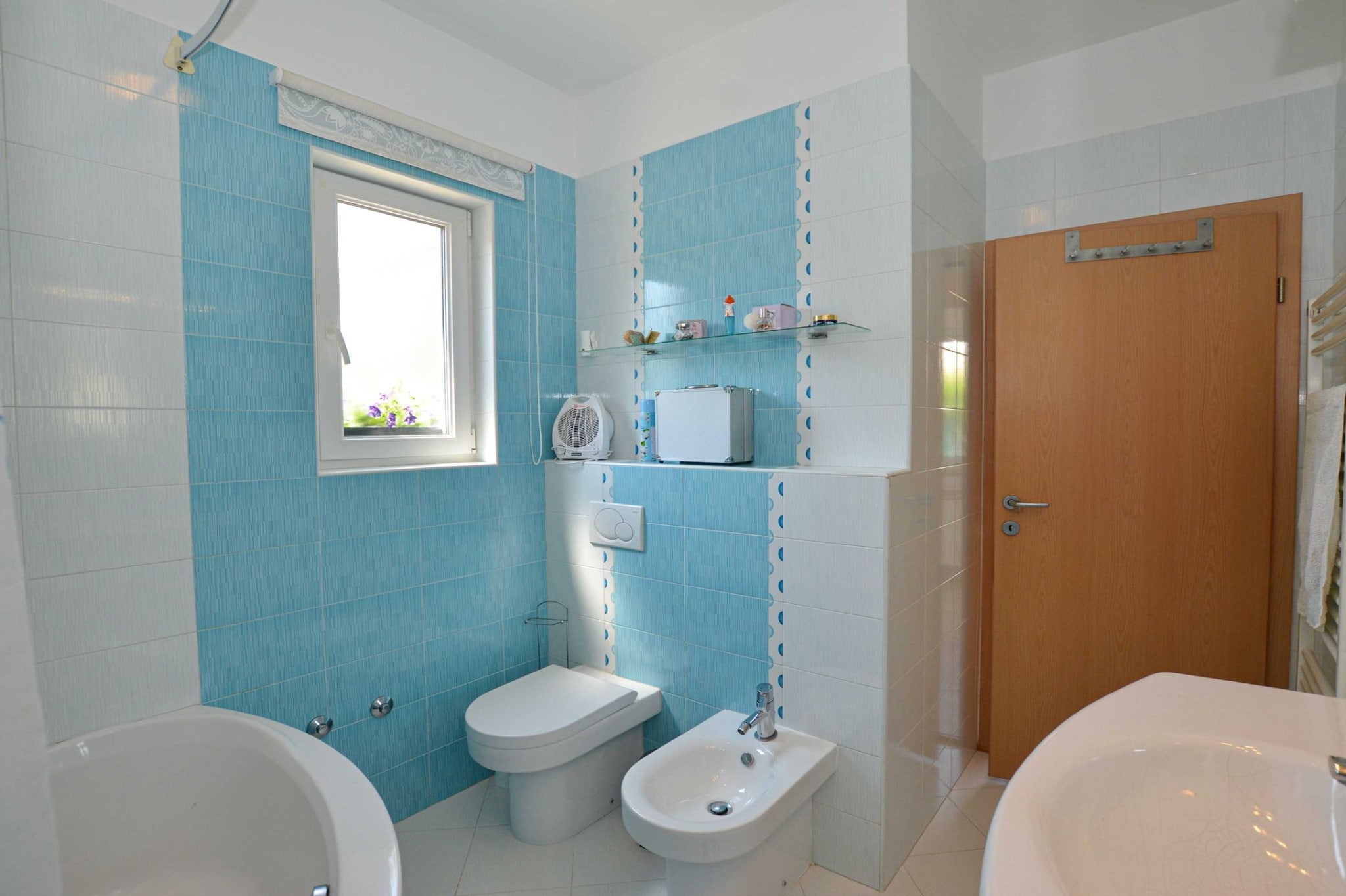 Radovani Peaceful and Serene Apartment with Terrace - Two Bedroom Apartment with Terrace-Badkamer