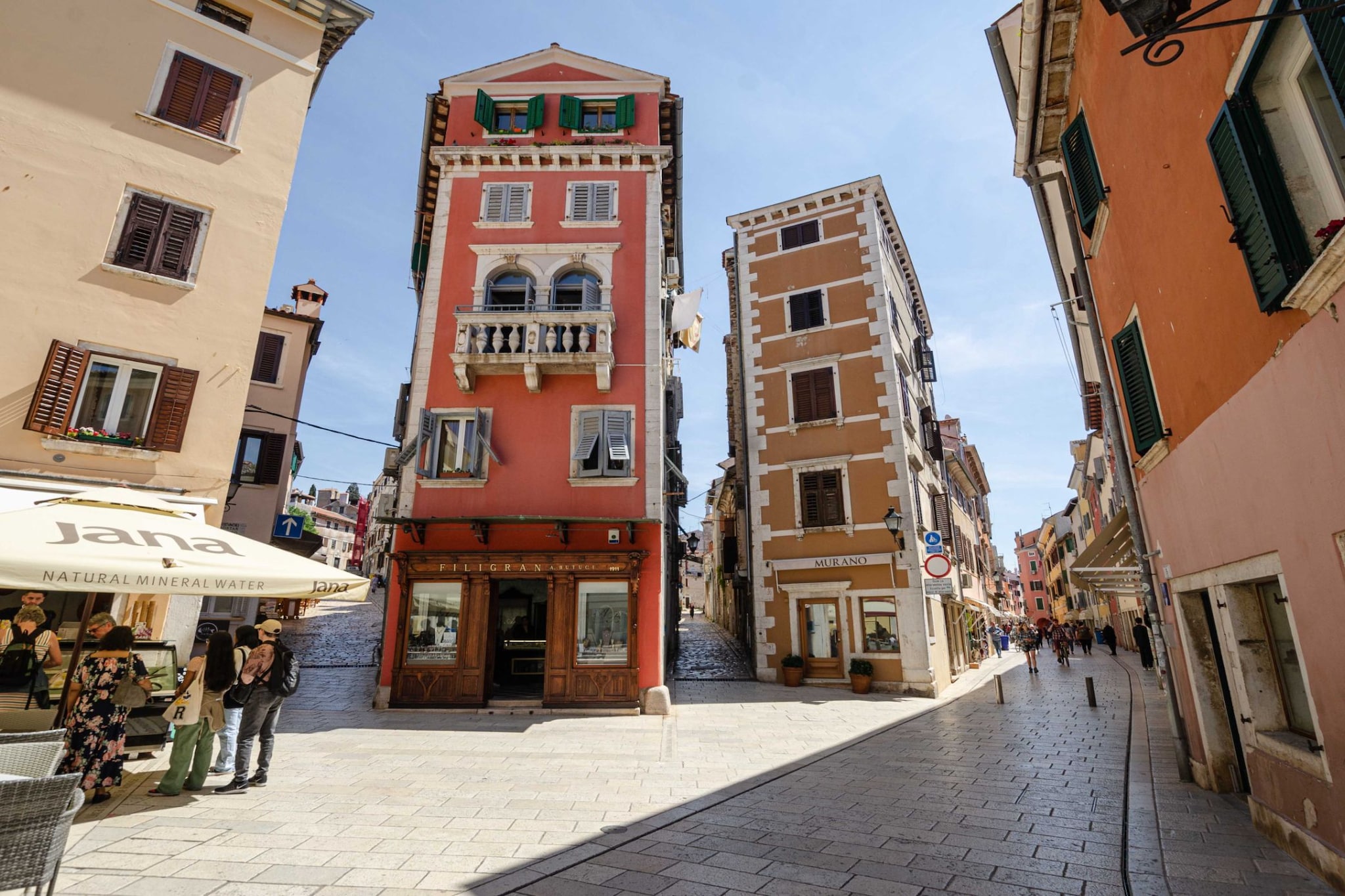 Luxury and Timeless Haven Apartment Rovinj - Two Bedroom Apartment with Balcony-Außenbereich